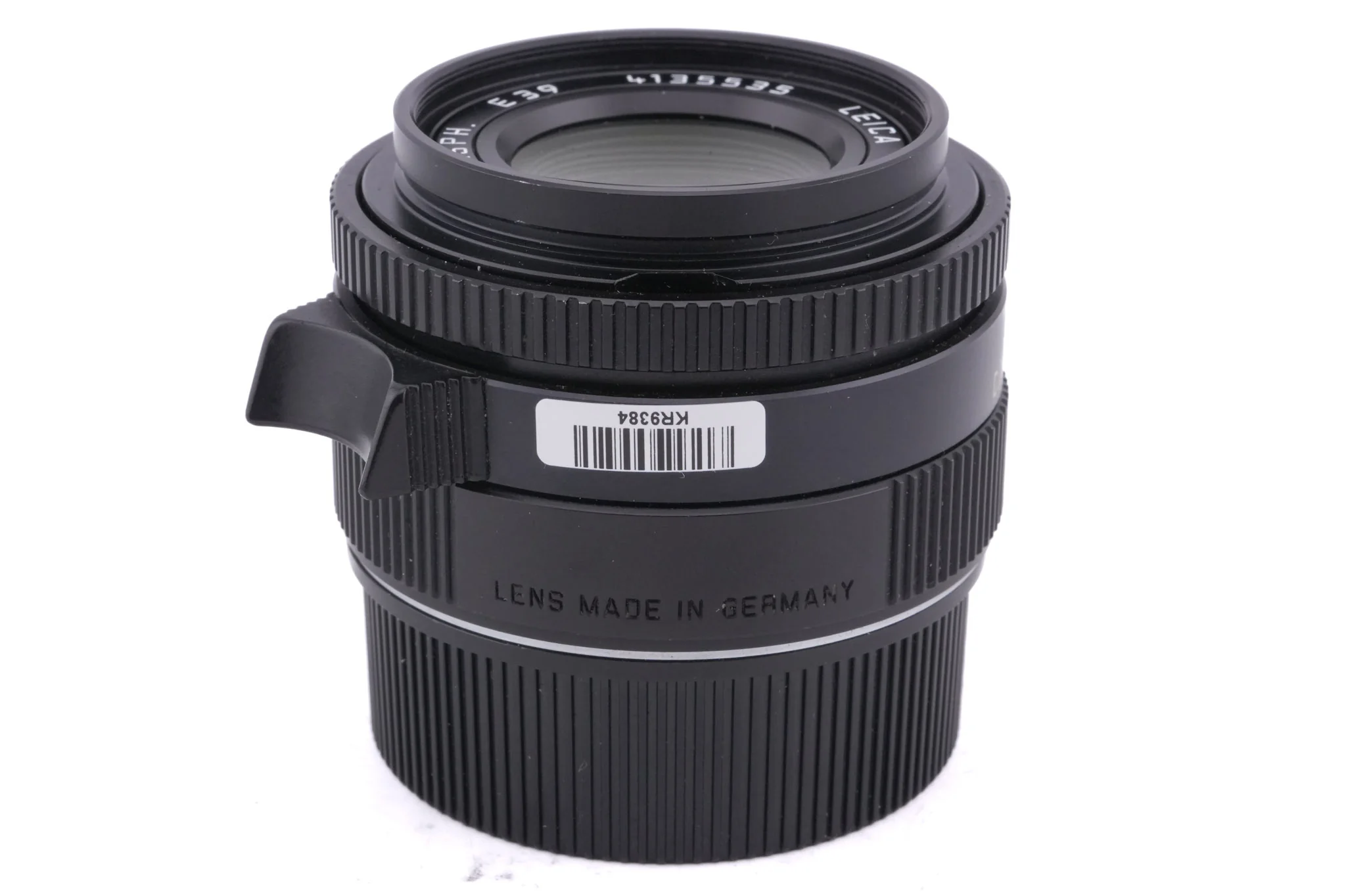 Leica 35mm f2 Summicron-M ASPH. (Type I) (Black, 11879) + Lens Hood (35mm f2 ASPH.) (A42) (12526) - Image 3