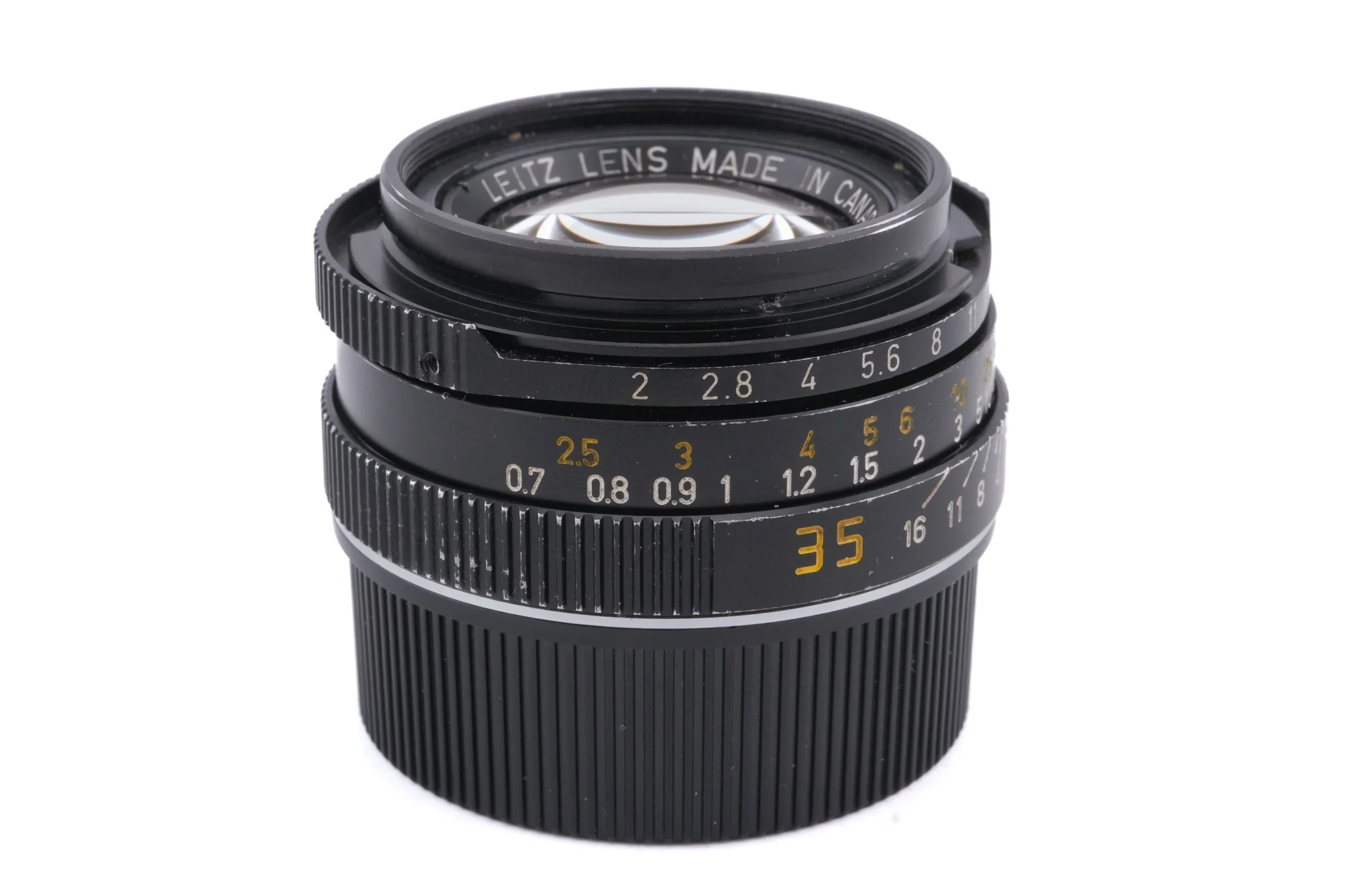 Leica 35mm f2 Summicron-M (Type IV) (Black, 11310) - Image 4