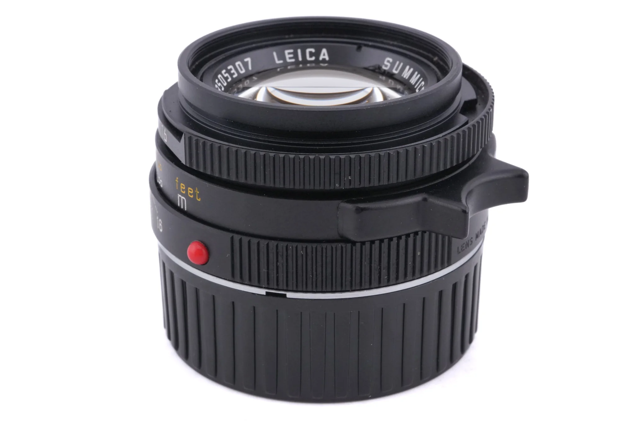 Leica 35mm f2 Summicron-M (Type IV) (Black, 11310) + Lens Hood M2/35 (12524) - Image 2