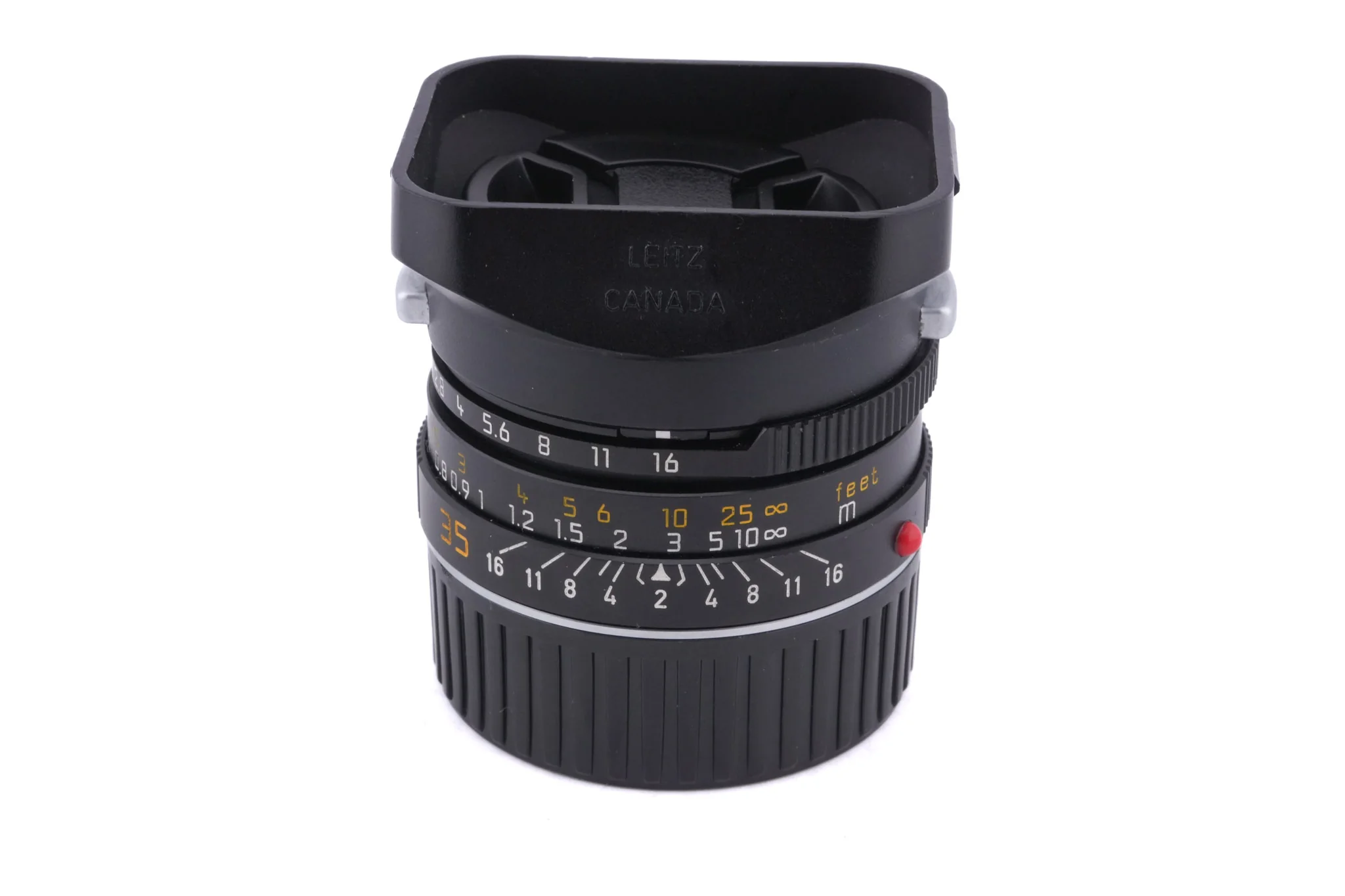 Leica 35mm f2 Summicron-M (Type IV) (Black, 11310) + Lens Hood M2/35 (12524) - Image 8