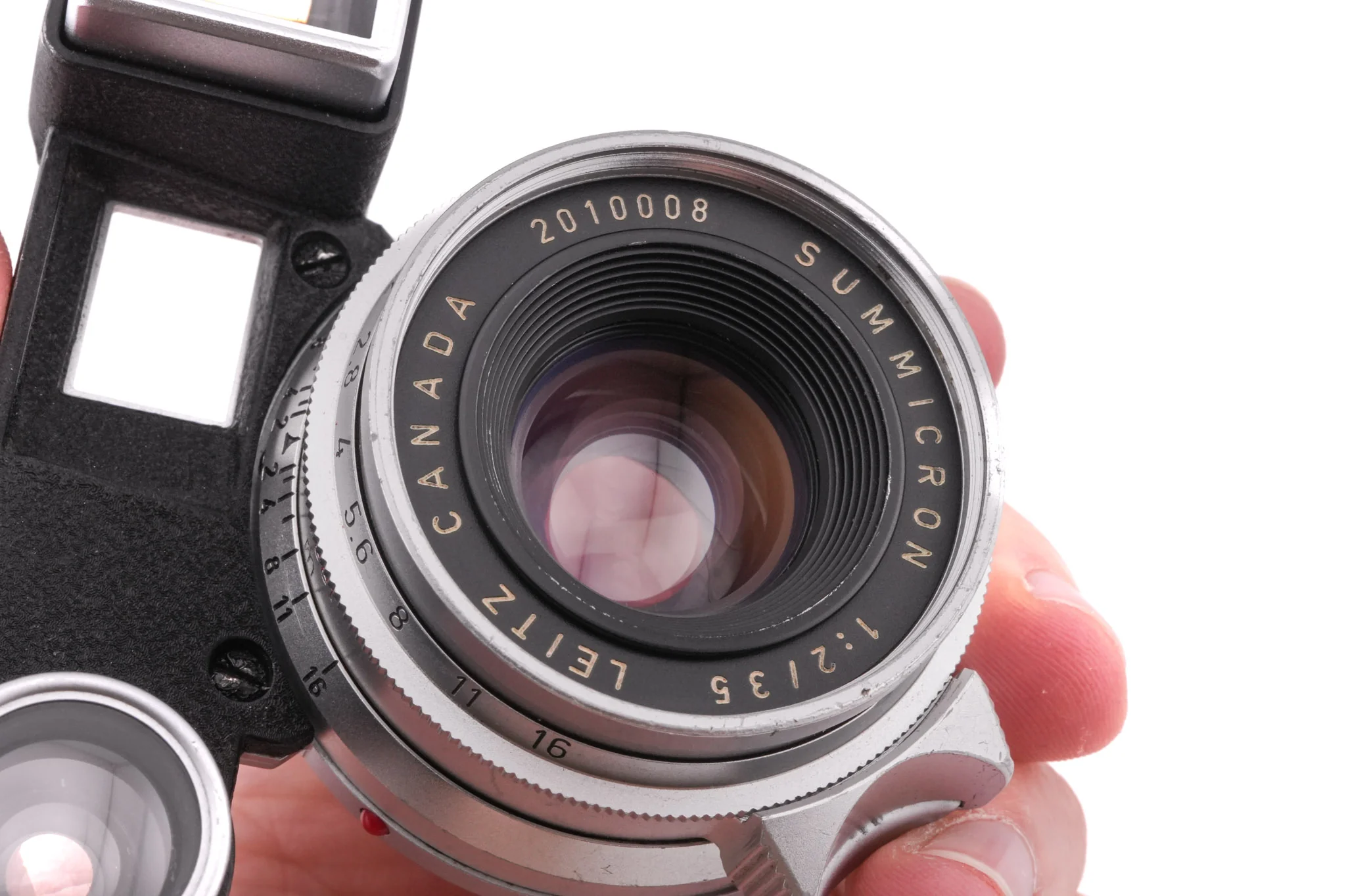 Leica 35mm f2 Summicron (Type I, Goggles) (8-Element) (Silver, SAMWO / 11108) - Image 6