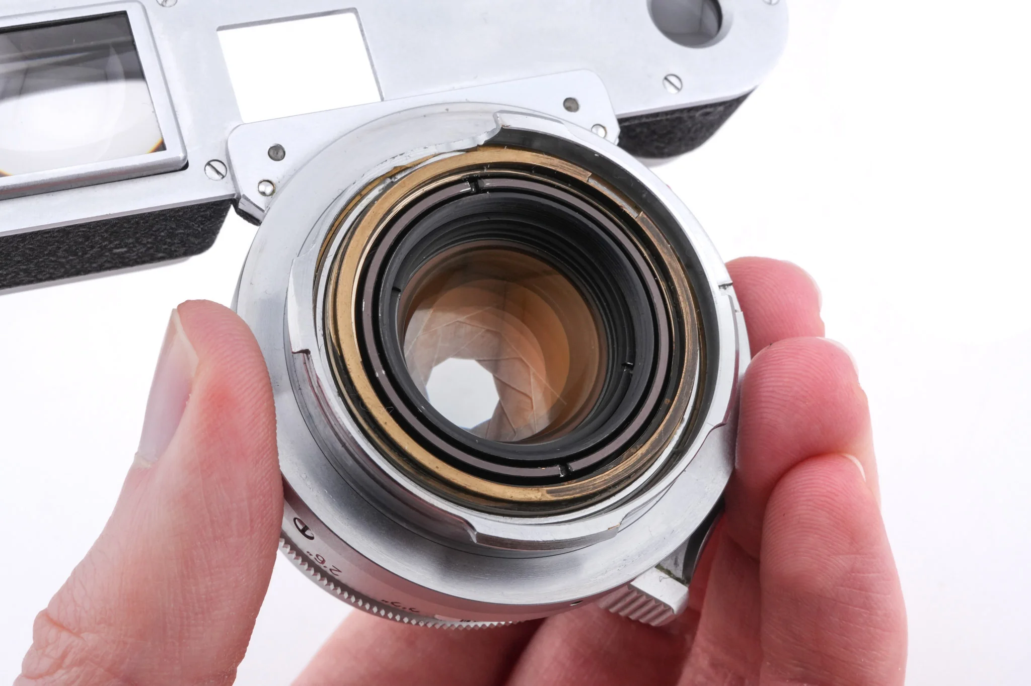 Leica 35mm f2 Summicron (Type I, Goggles) (8-Element) (Silver, SAMWO / 11108) - Image 12