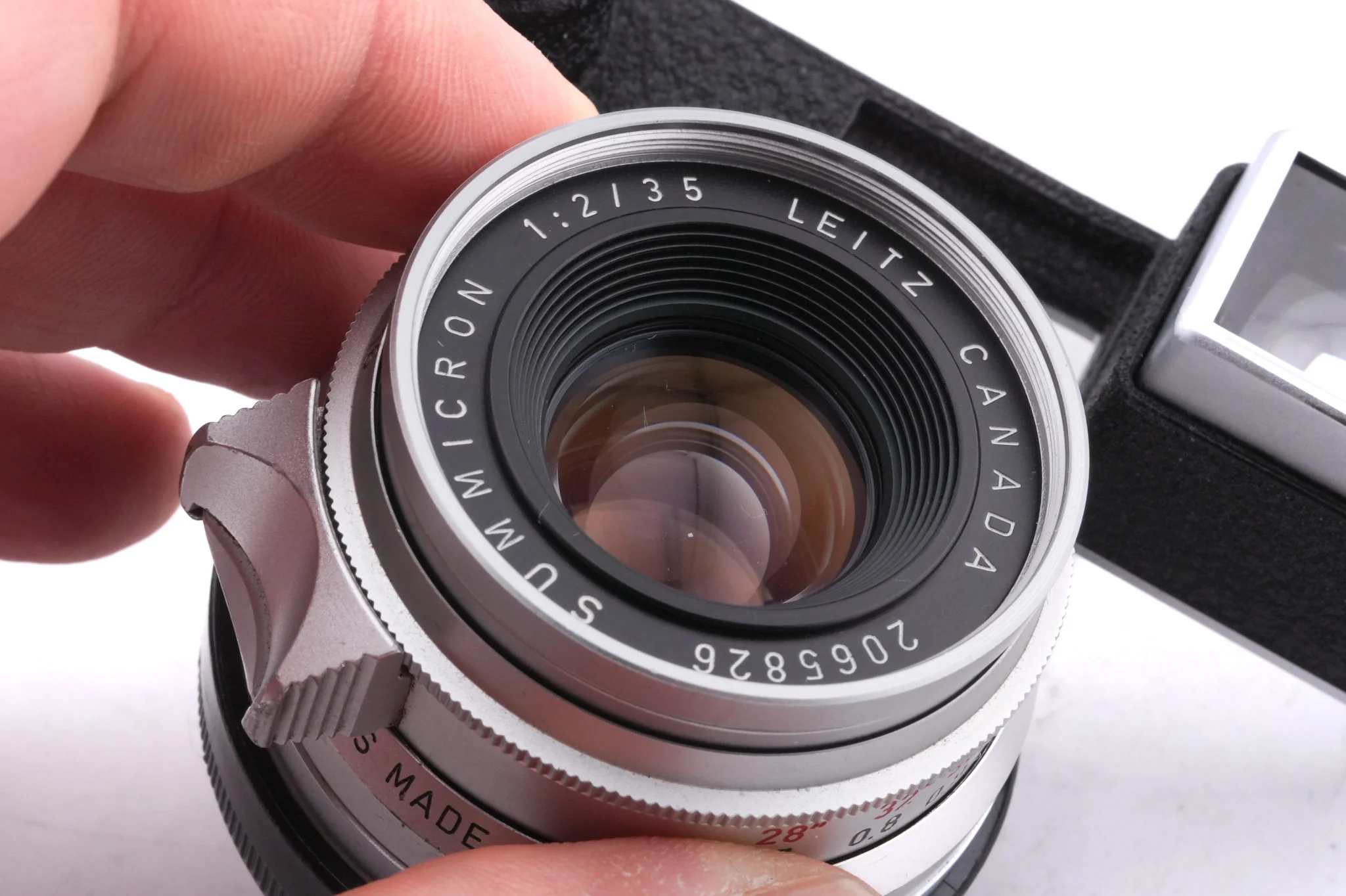Leica 35mm f2 Summicron (Type I, Goggles) (8-Element) (Silver, SAMWO / 11108) - Image 5