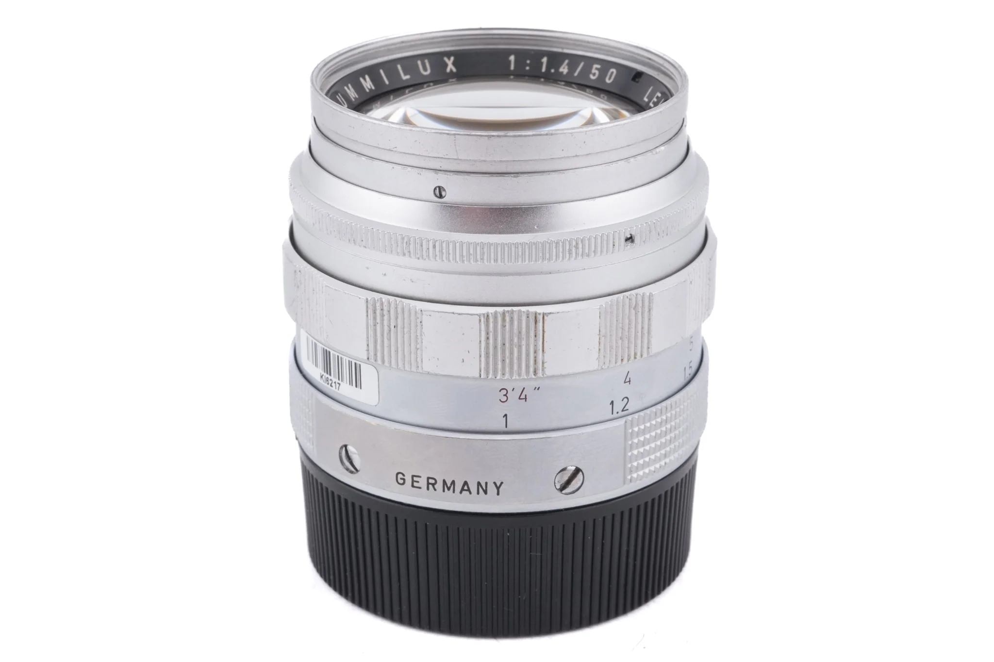Leica 50mm f1.4 Summilux (Type I) (Silver, SOOME / 11114) - Image 2