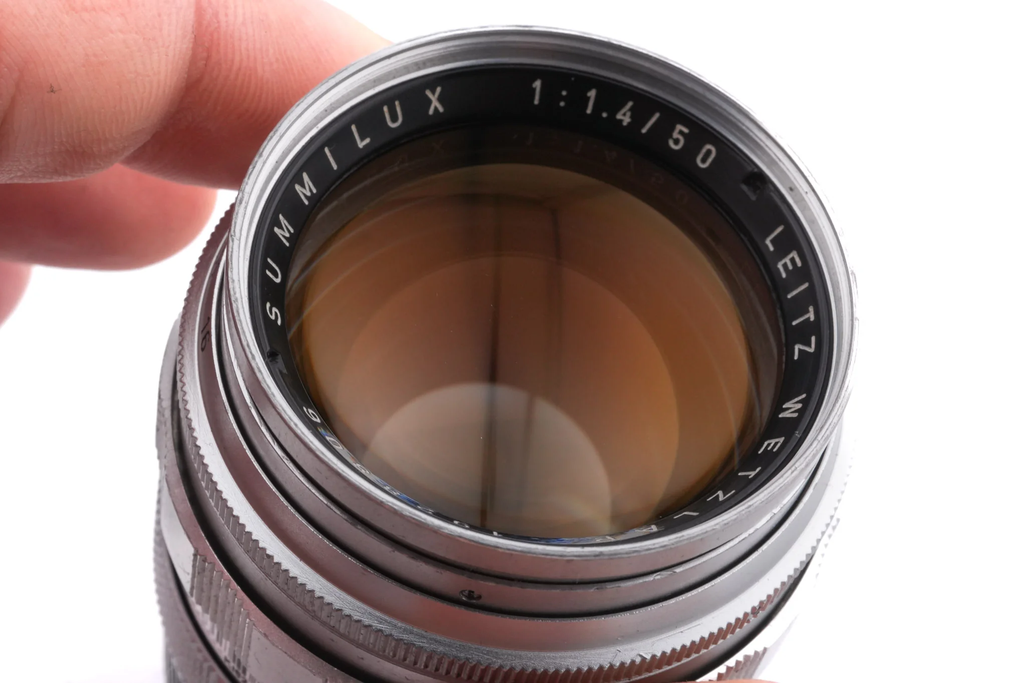 Leica 50mm f1.4 Summilux (Type I) (Silver, SOOME / 11114) - Image 3