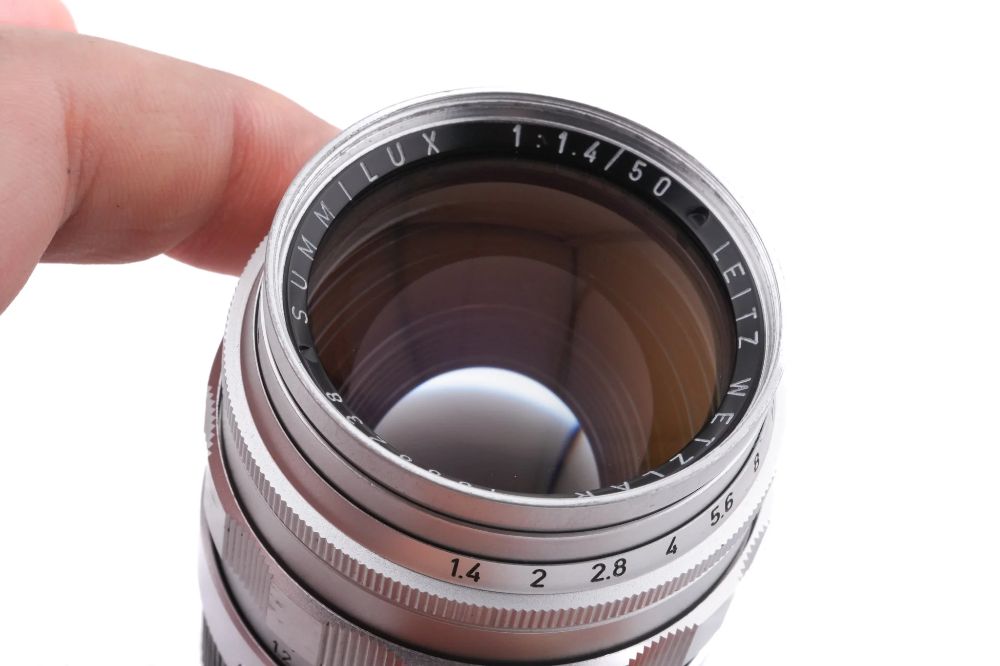 Leica 50mm f1.4 Summilux (Type I) (Silver, SOOME / 11114) - Image 5