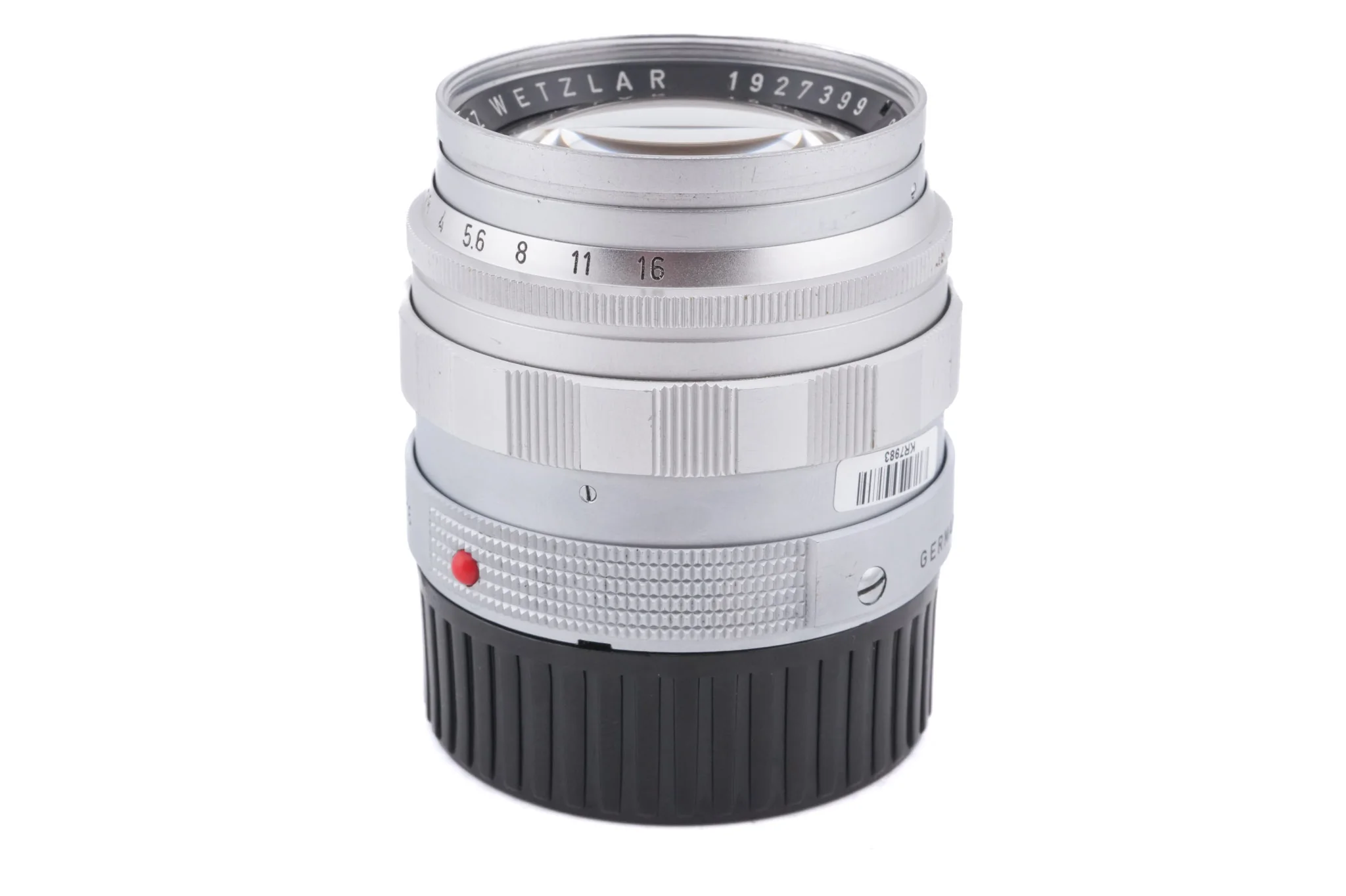 Leica 50mm f1.4 Summilux (Type I) (Silver, SOOME / 11114) - Image 2
