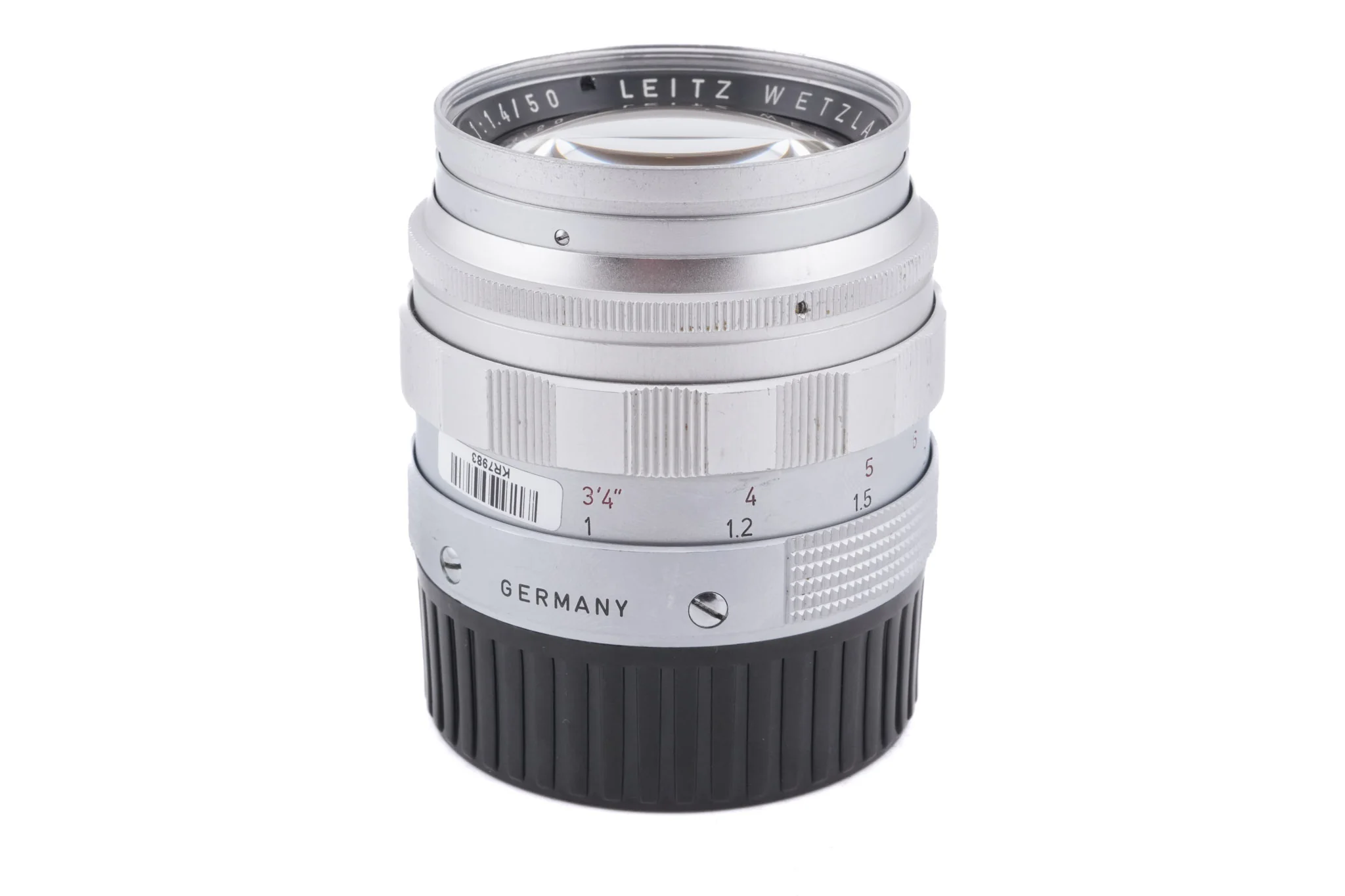 Leica 50mm f1.4 Summilux (Type I) (Silver, SOOME / 11114) - Image 3