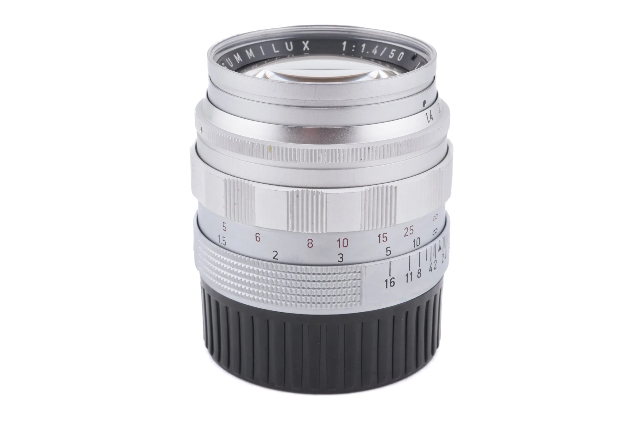 Leica 50mm f1.4 Summilux (Type I) (Silver, SOOME / 11114) - Image 4