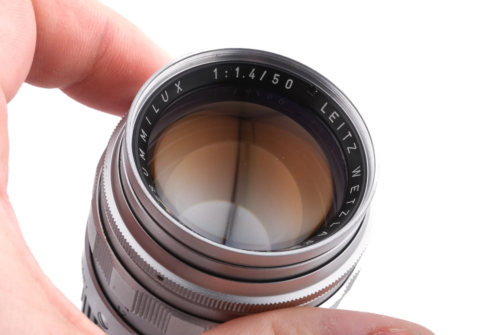 Leica 50mm f1.4 Summilux (Type I) (Silver, SOOME / 11114) - Image 5