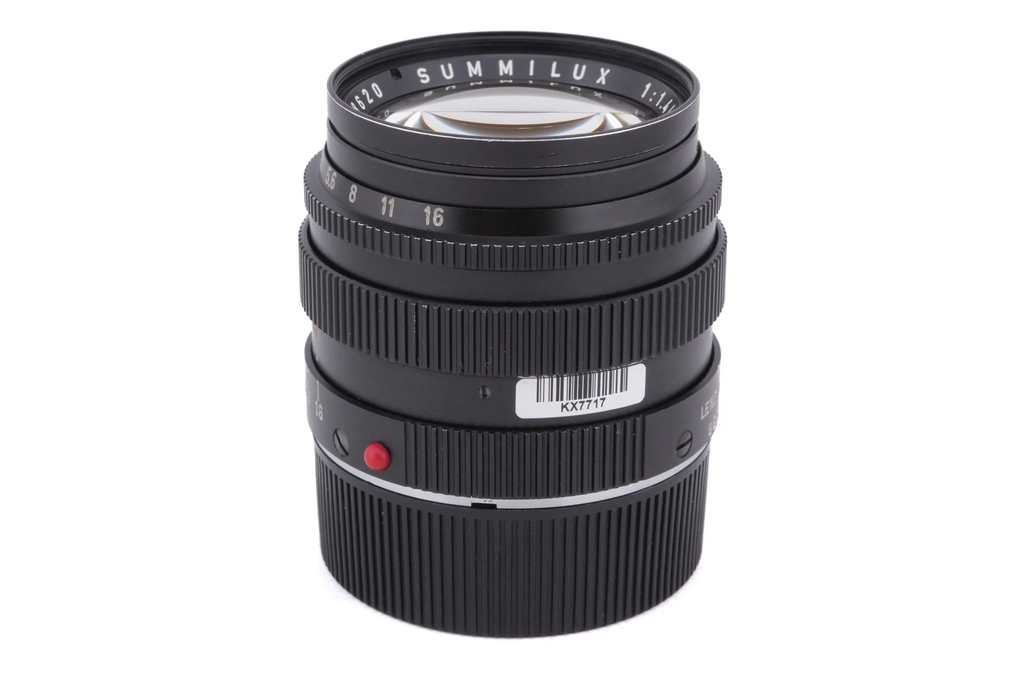 Leica 50mm f1.4 Summilux (Type II v2) (Black, 11114) - Image 2