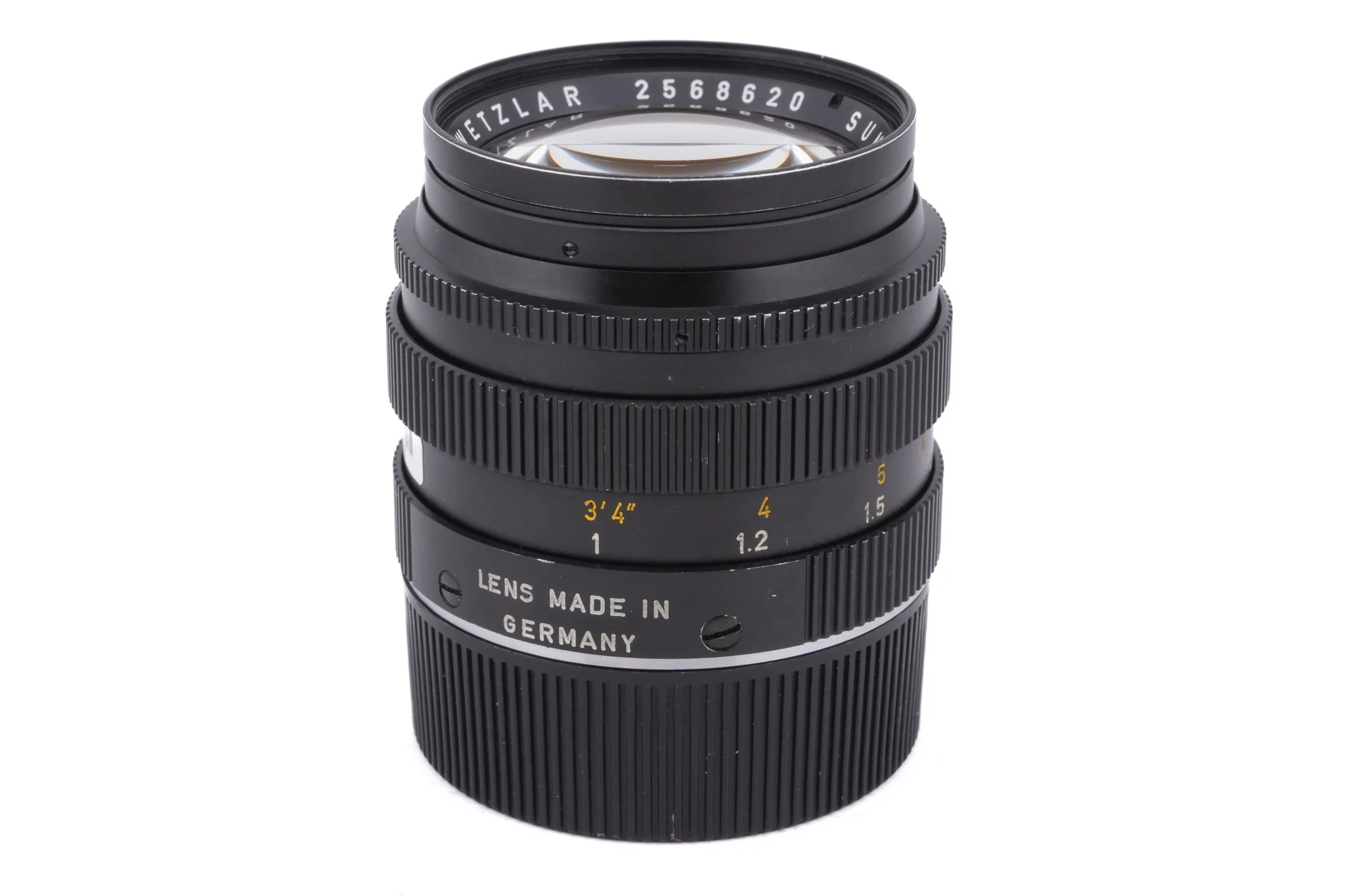 Leica 50mm f1.4 Summilux (Type II v2) (Black, 11114) - Image 3