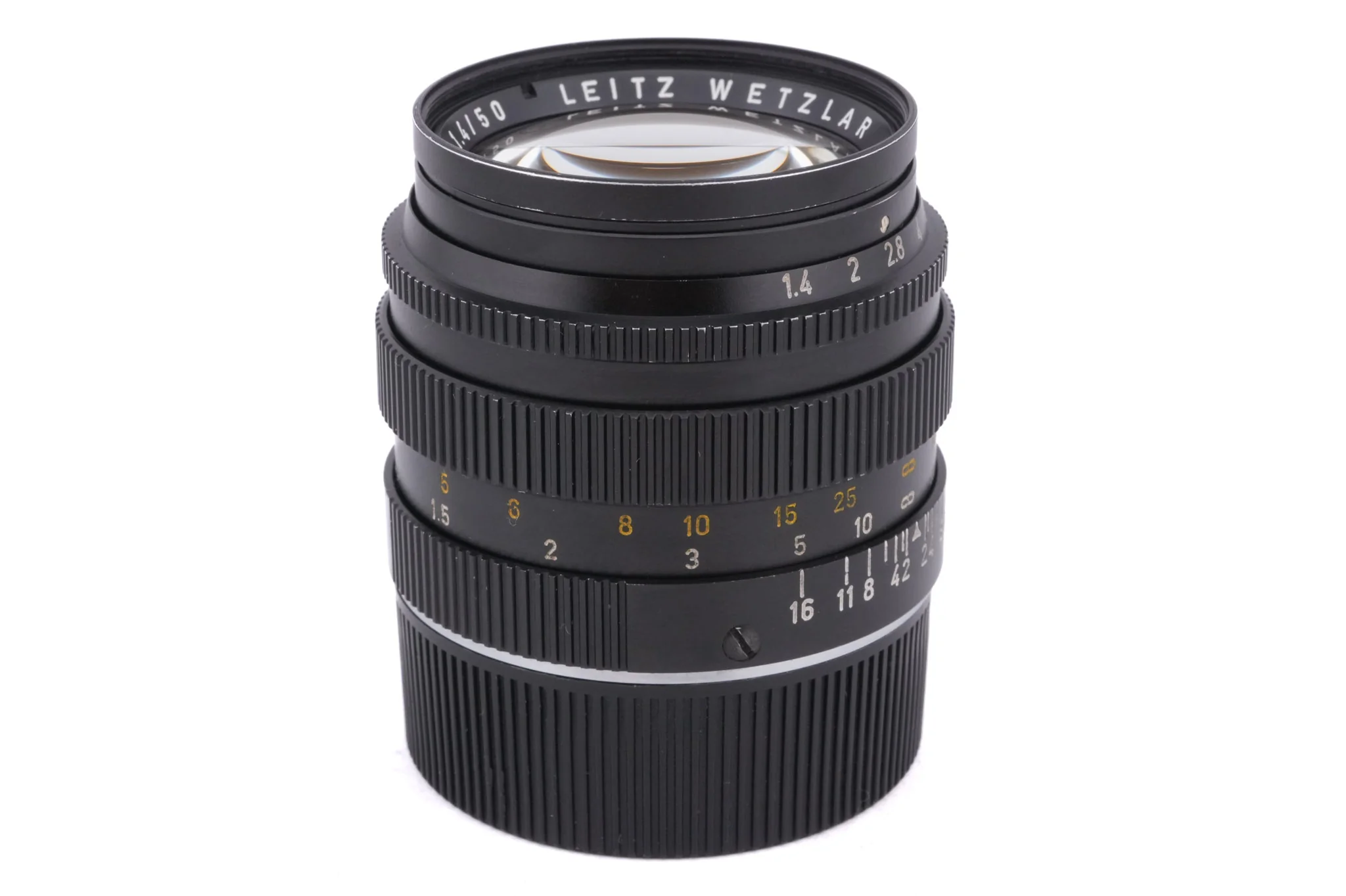 Leica 50mm f1.4 Summilux (Type II v2) (Black, 11114) - Image 4