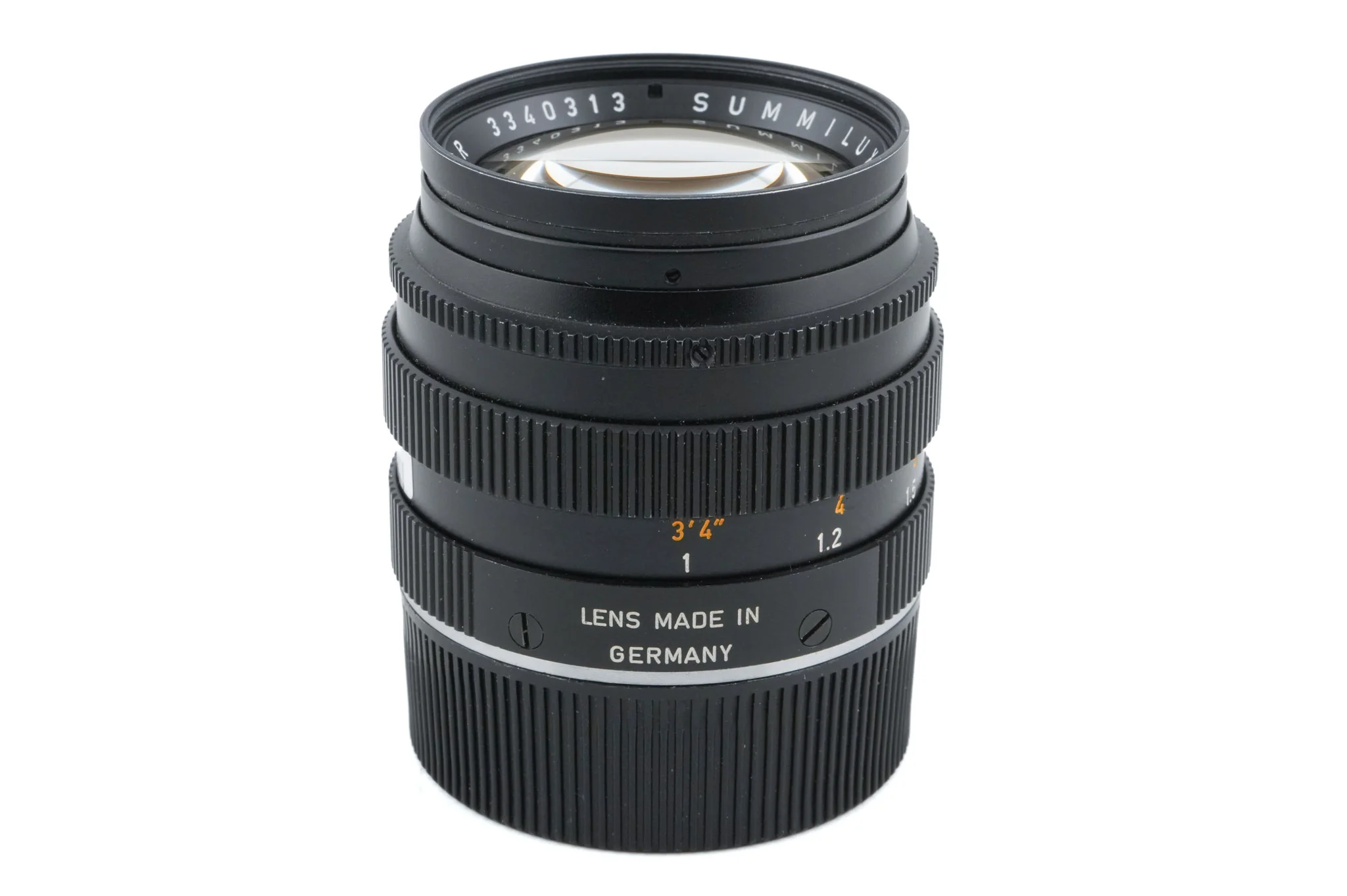 Leica 50mm f1.4 Summilux (Type II v2) (Black, 11114) - Image 3