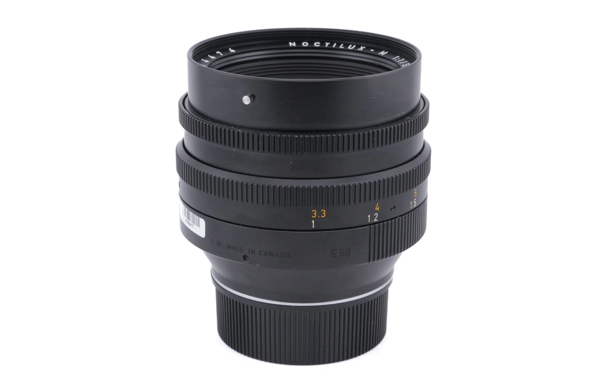 Leica 50mm f1 Noctilux-M (Type II) (11821) + Lens Hood (50mm f1 II) (12539) - Image 3
