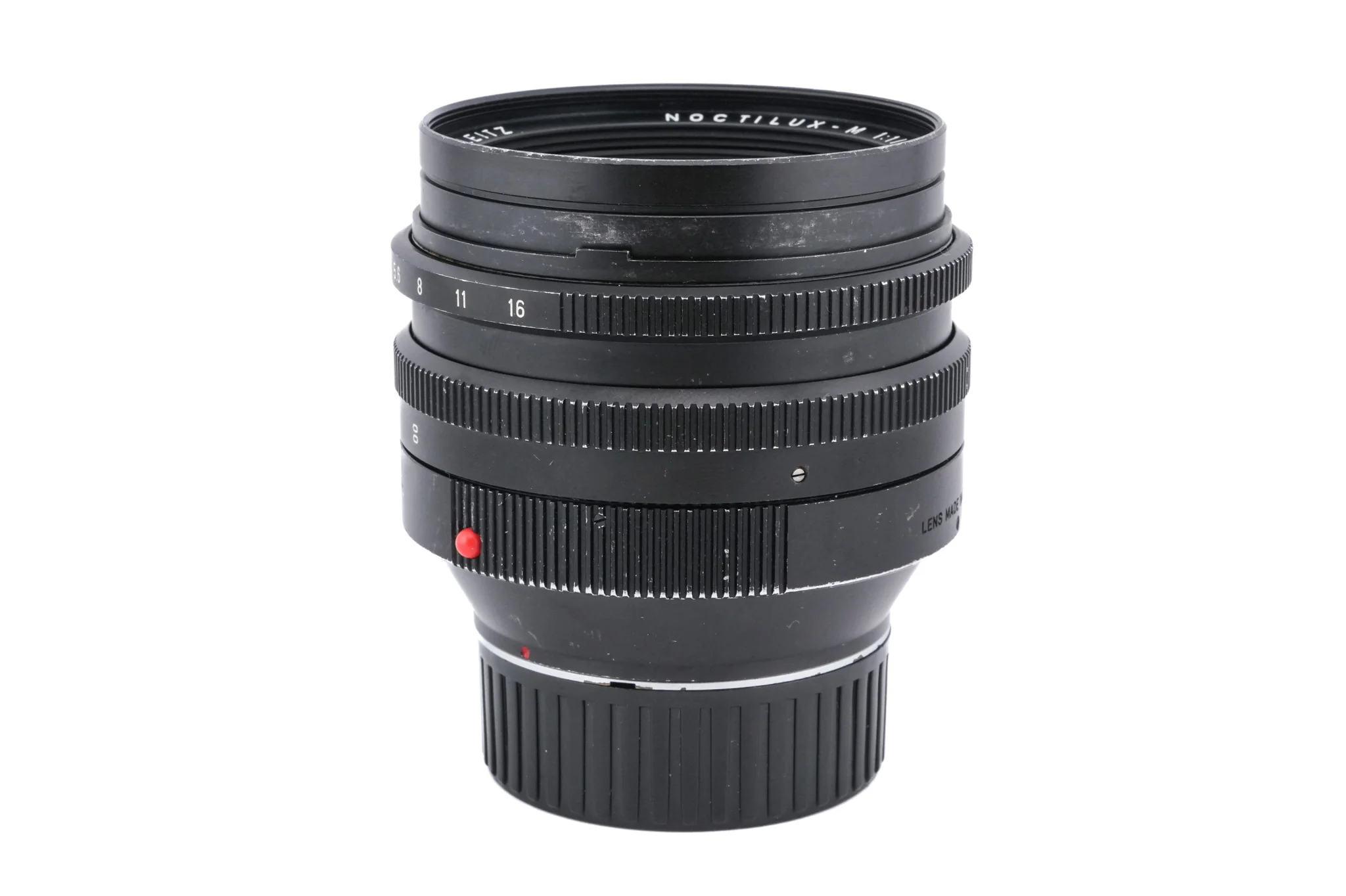 Leica 50mm f1 Noctilux-M (Type III) (11821) + Lens Hood (50mm f1) (12544) - Image 2