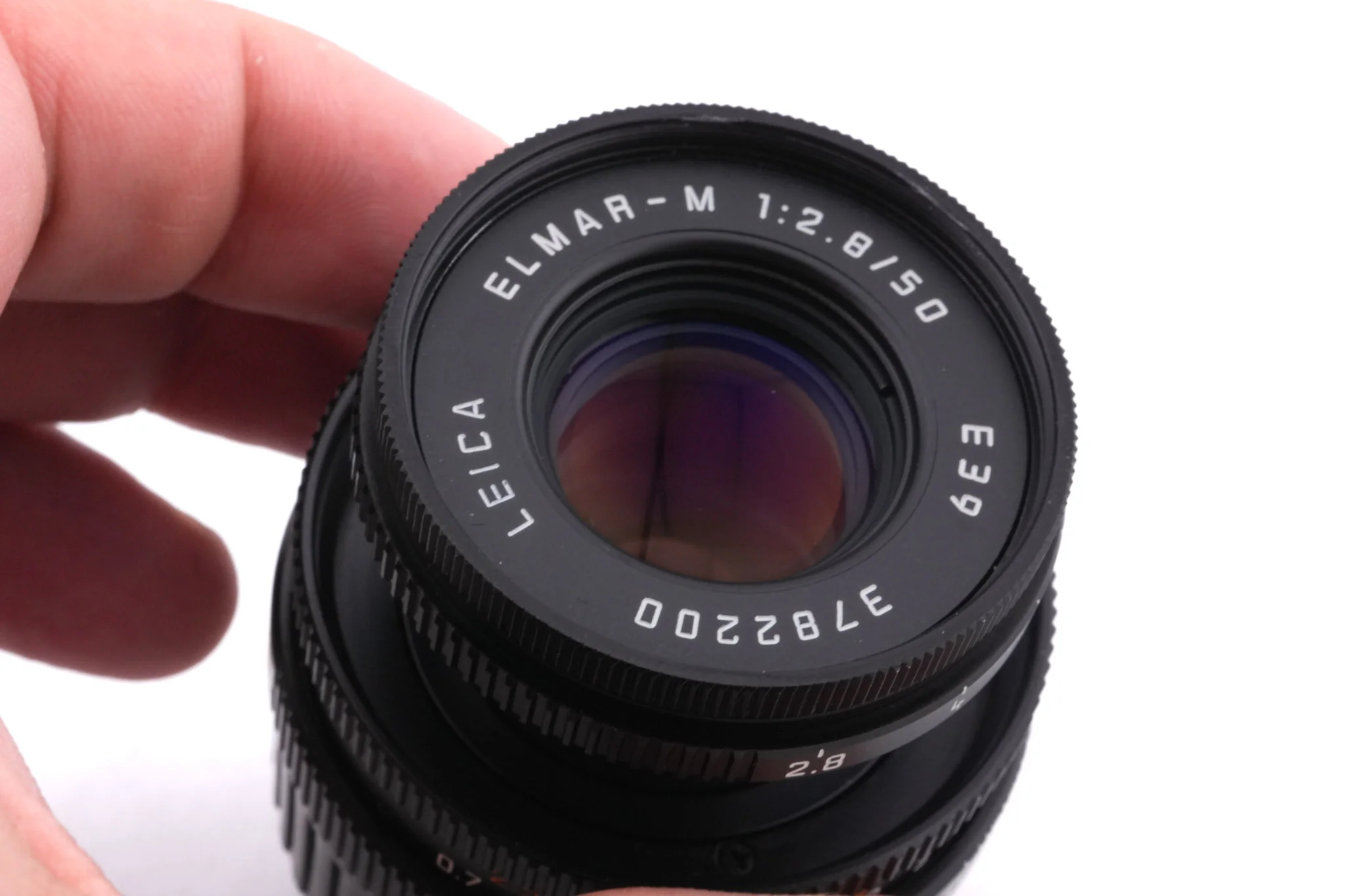 Leica 50mm f2.8 Elmar-M (Black, 11831) - Image 5