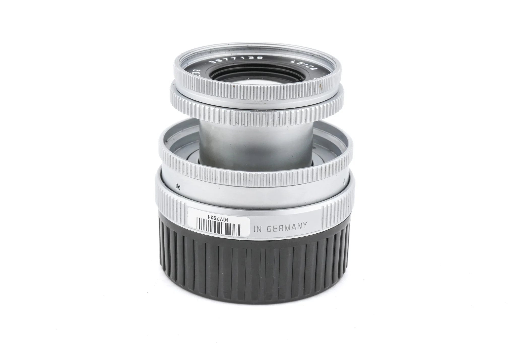 Leica 50mm f2.8 Elmar-M (Silver, 11823) + Lens Hood (50mm f2.8 Elmar-M) (12549) - Image 3