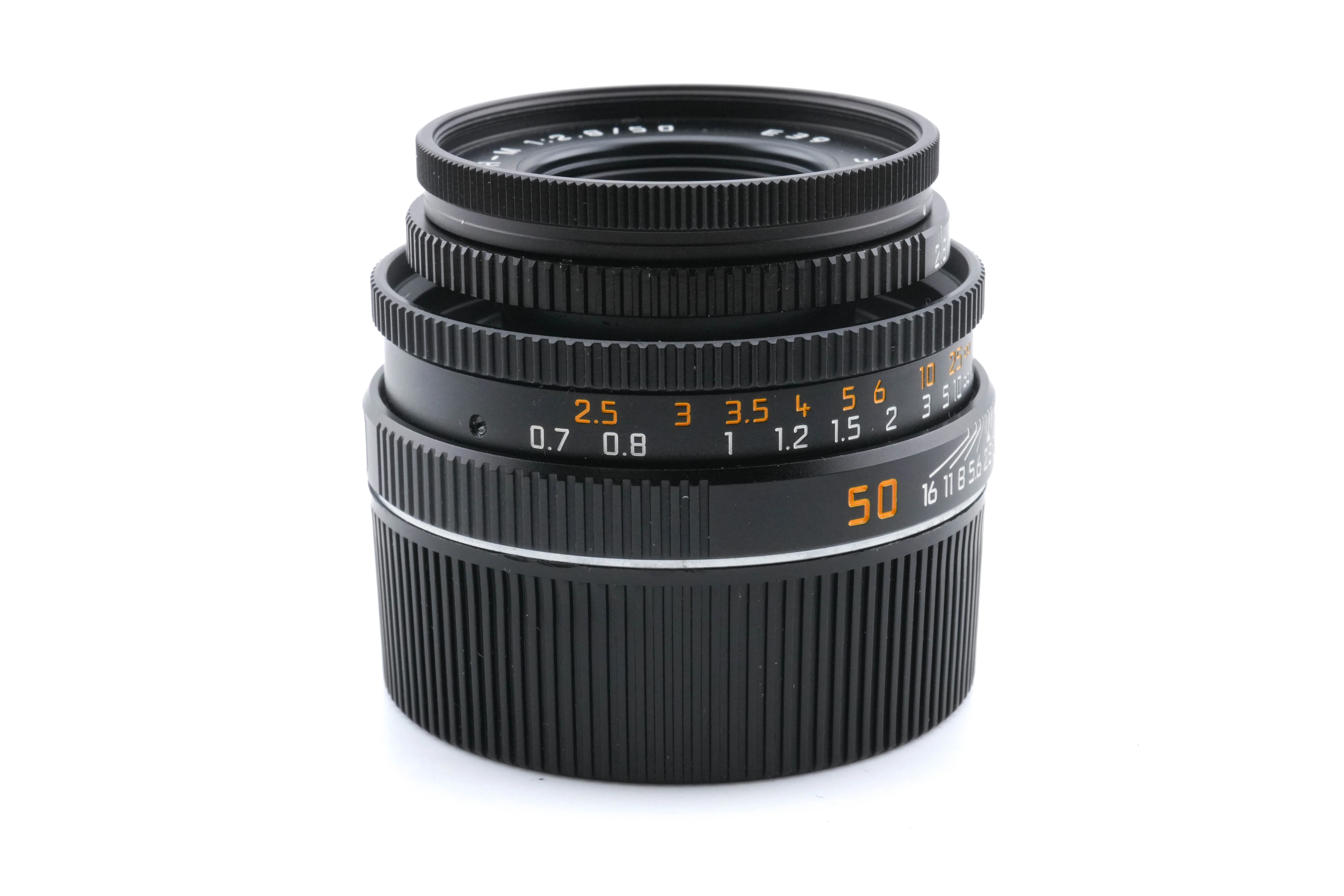 Leica 50mm f2.8 Elmar-M (Black, 11831) + Lens Hood (50mm f2.8 Elmar-M, Black) (12550) - Image 3