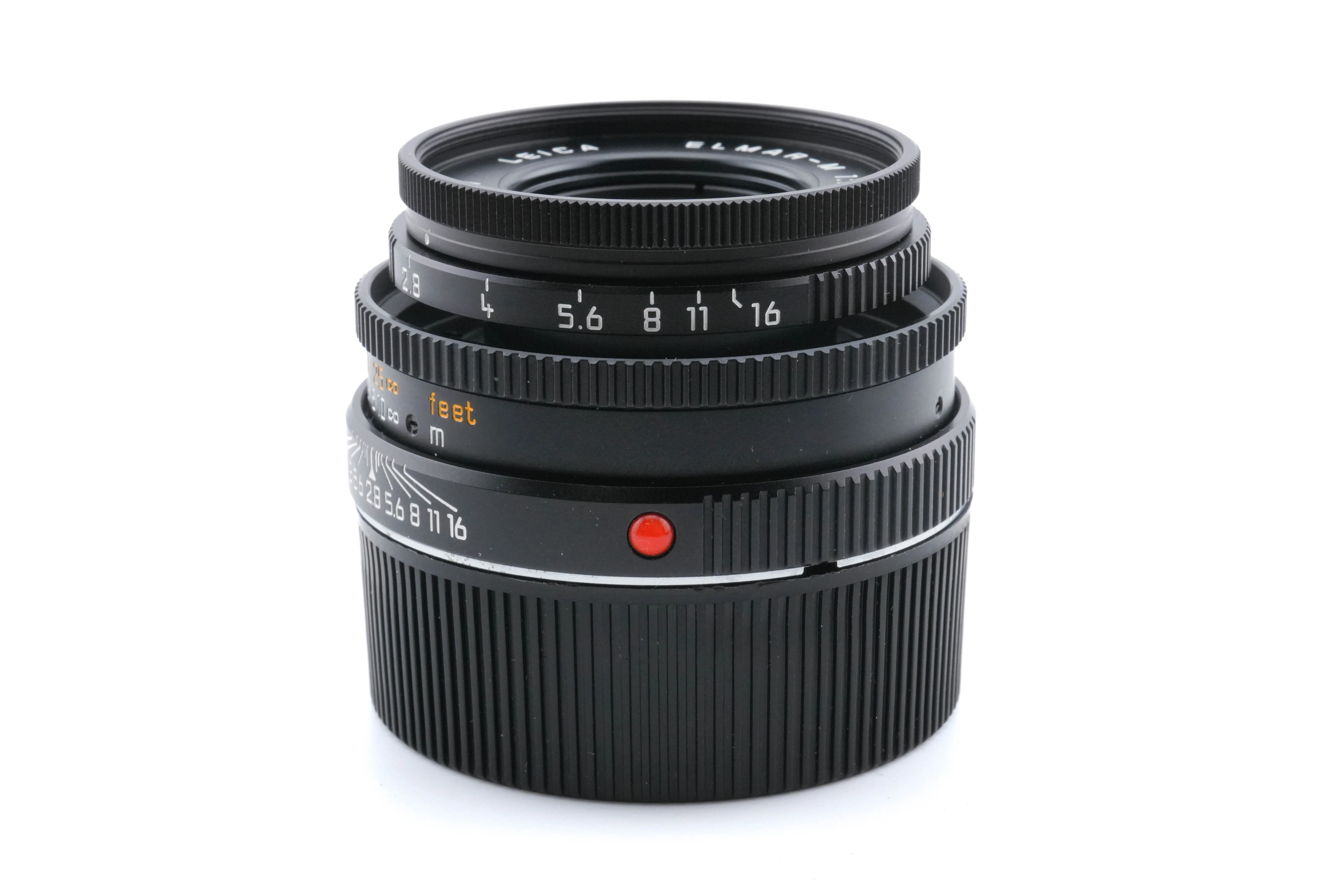 Leica 50mm f2.8 Elmar-M (Black, 11831) + Lens Hood (50mm f2.8 Elmar-M, Black) (12550) - Image 4