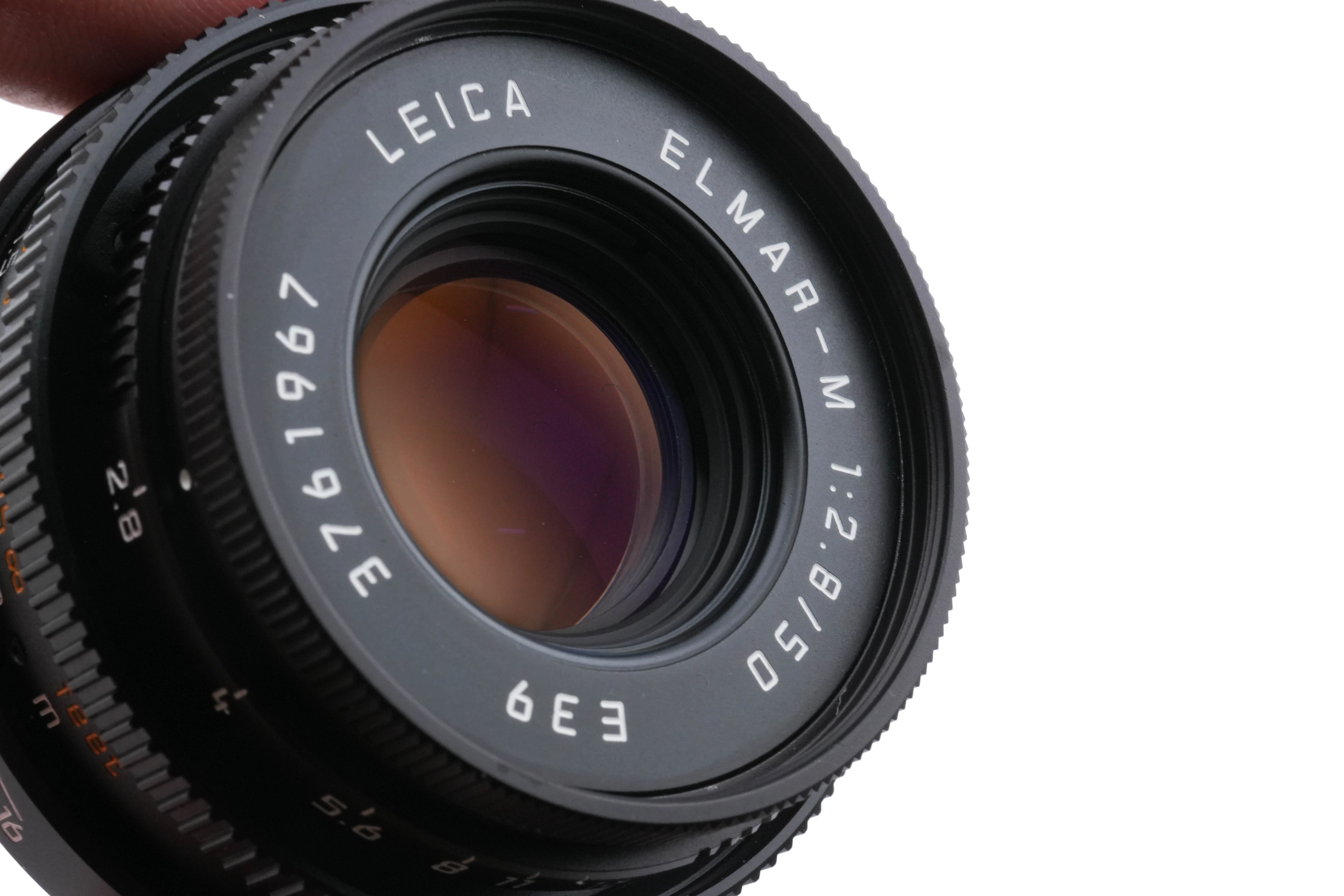 Leica 50mm f2.8 Elmar-M (Black, 11831) + Lens Hood (50mm f2.8 Elmar-M, Black) (12550) - Image 5