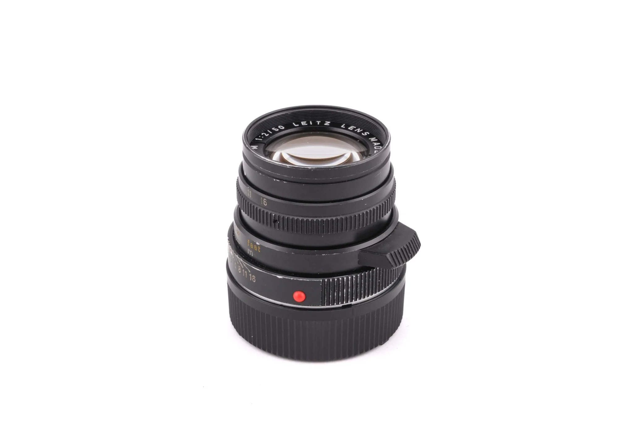 Leica 50mm f2 Summicron-M (Type IV) (Black, 11819) - Image 4