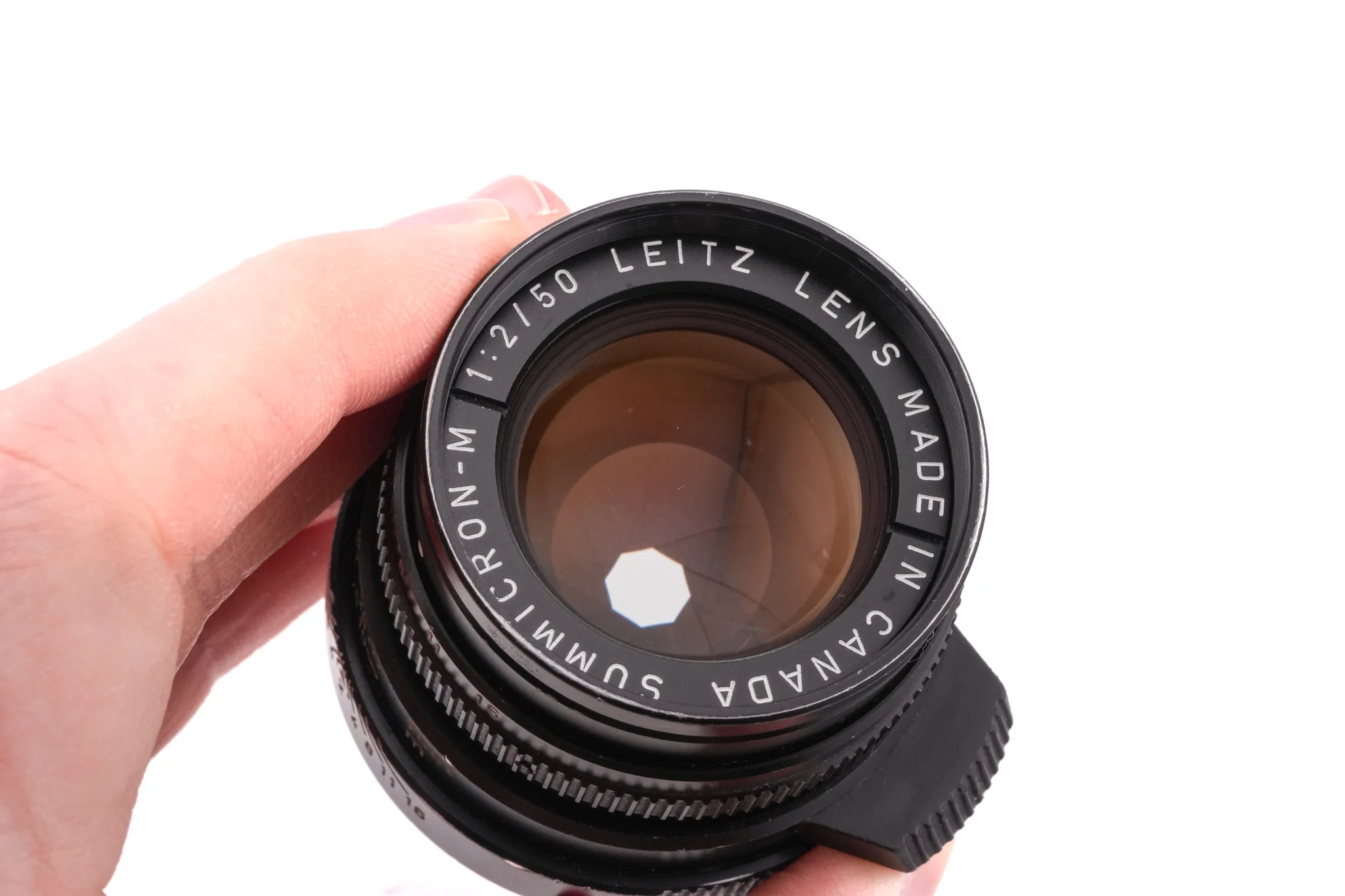 Leica 50mm f2 Summicron-M (Type IV) (Black, 11819) - Image 5