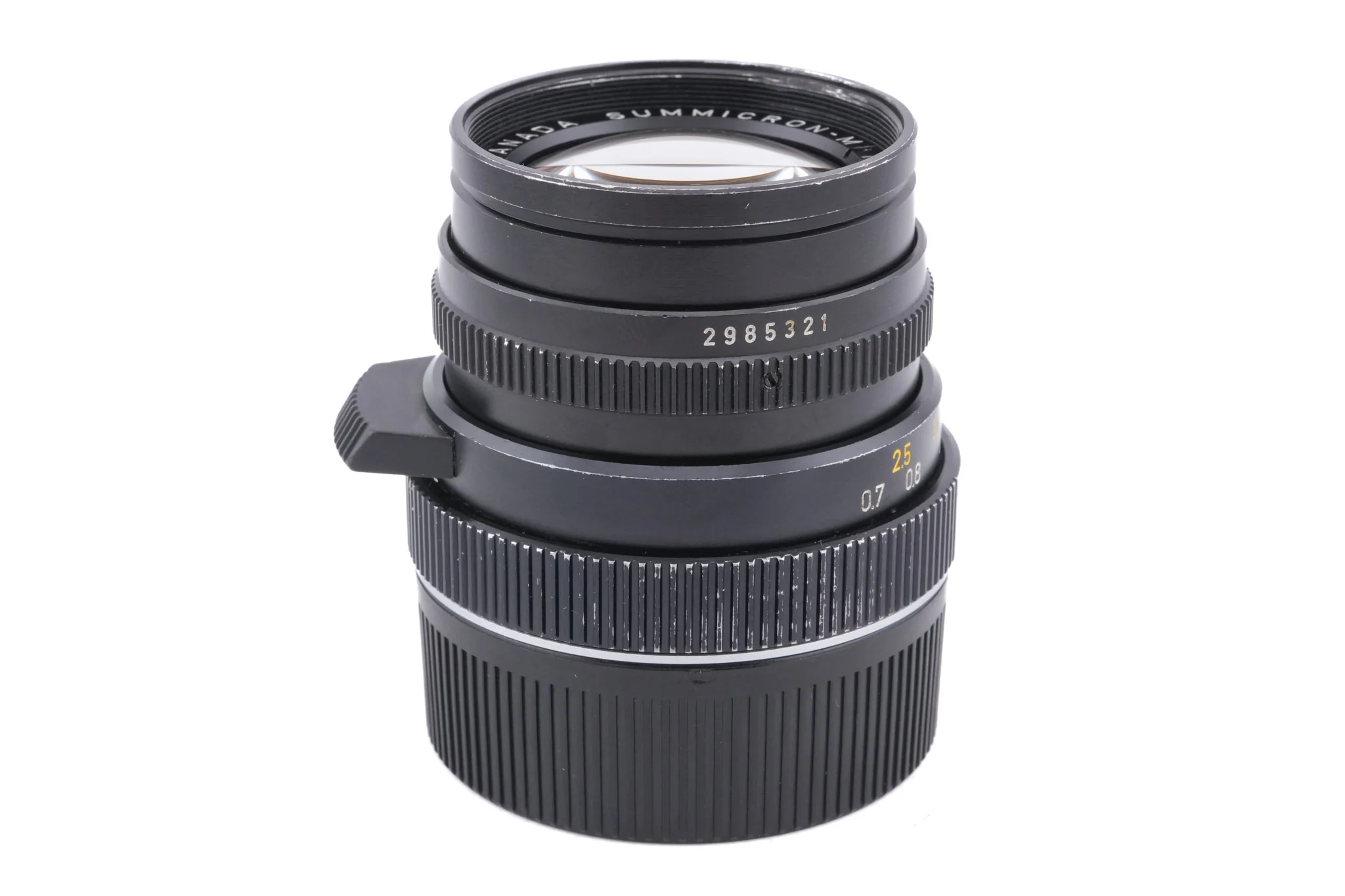 Leica 50mm f2 Summicron-M (Type IV) (Black, 11819) - Image 3