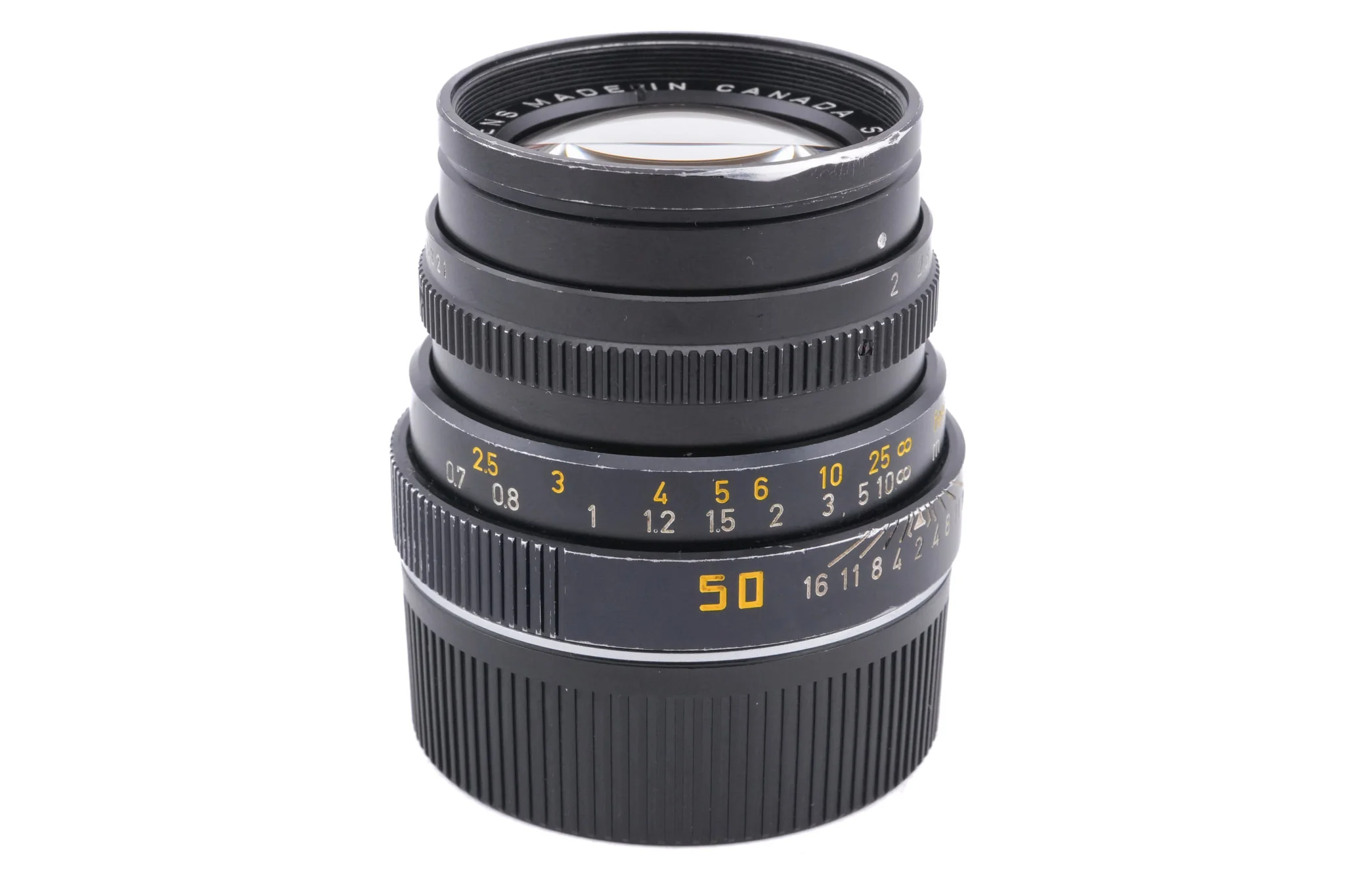 Leica 50mm f2 Summicron-M (Type IV) (Black, 11819) - Image 4