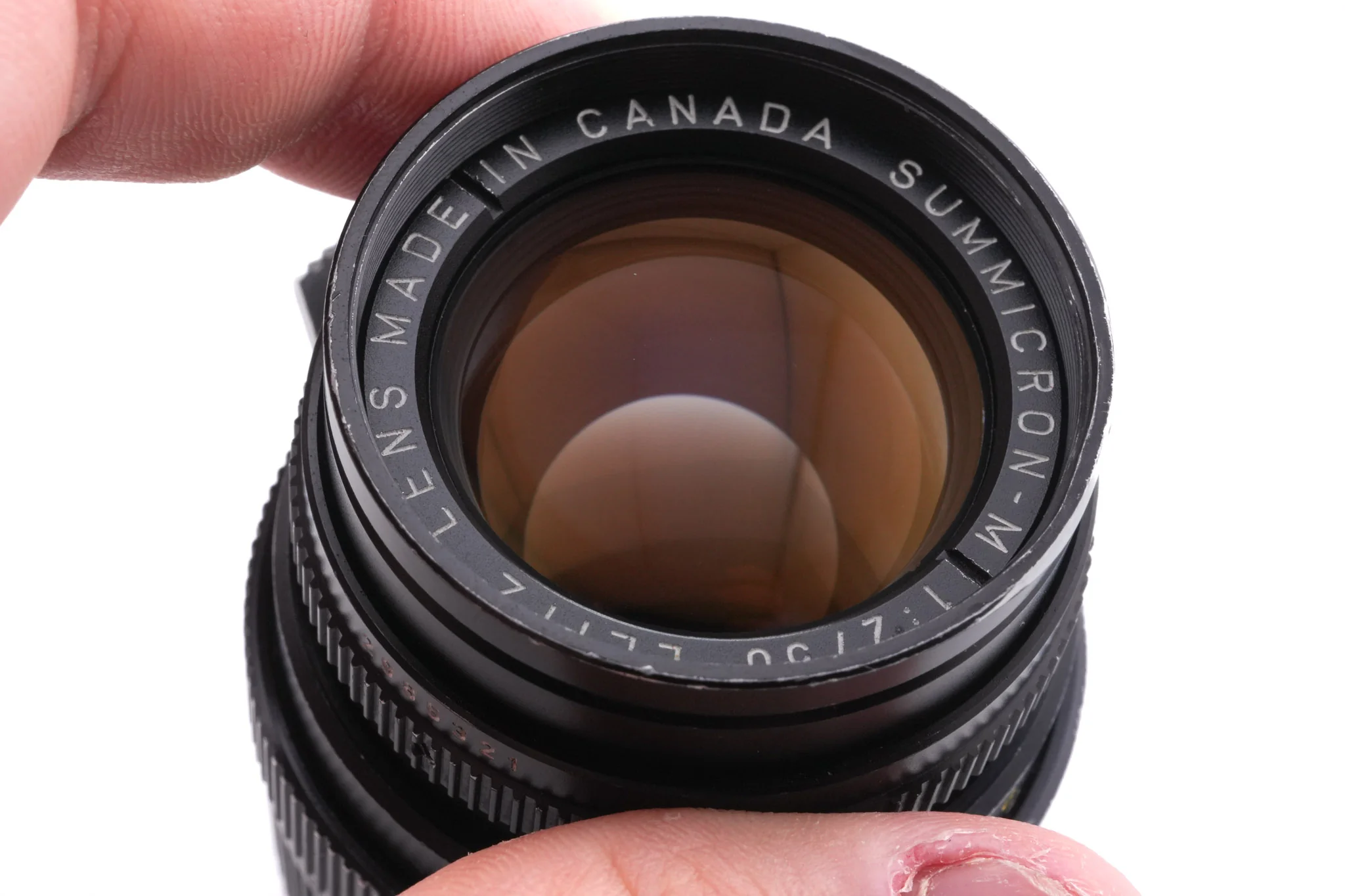 Leica 50mm f2 Summicron-M (Type IV) (Black, 11819) - Image 5