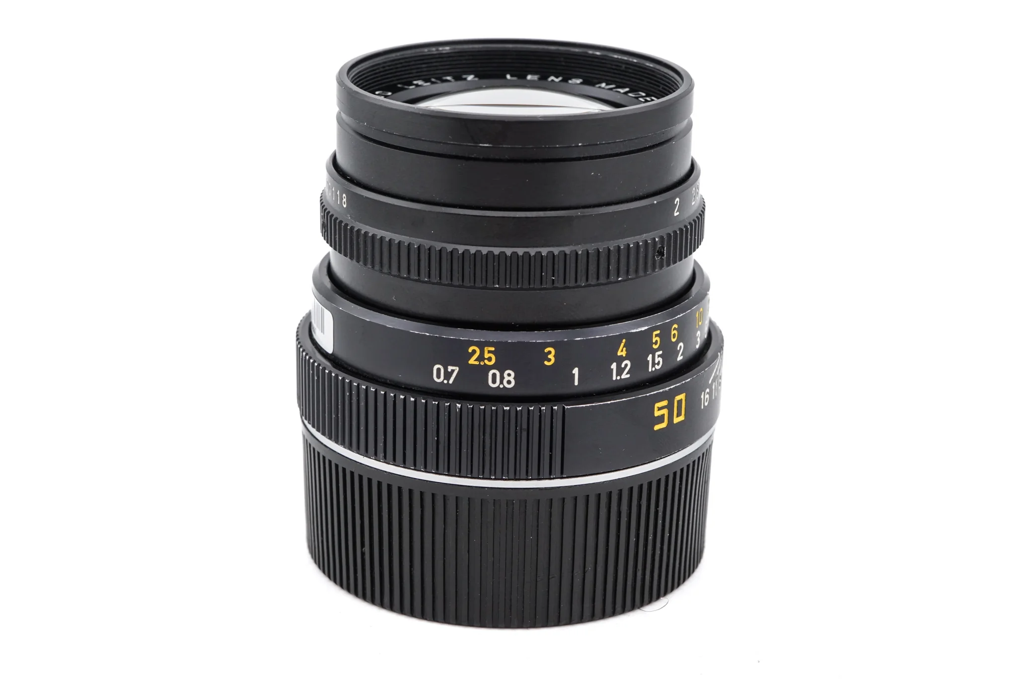 Leica 50mm f2 Summicron-M (Type IV) (Black, 11819) - Image 4