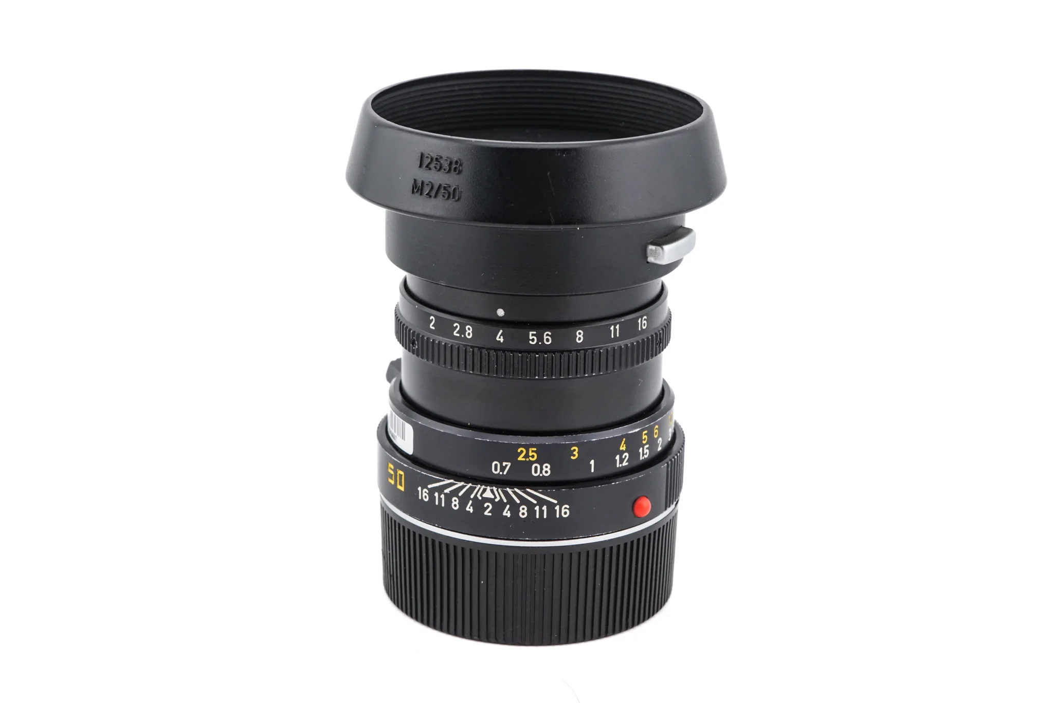 Leica 50mm f2 Summicron-M (Type IV) (Black, 11819) - Image 5