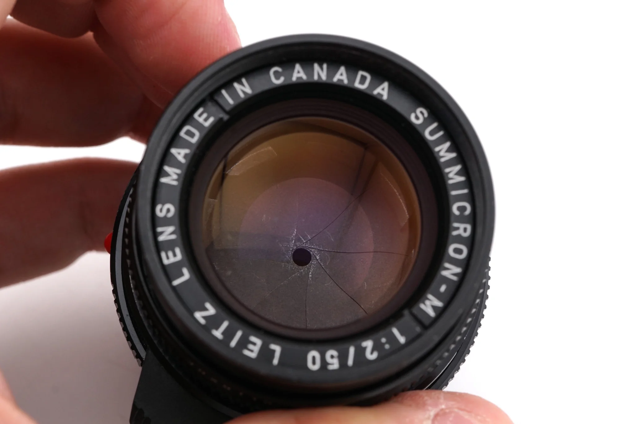 Leica 50mm f2 Summicron-M (Type IV) (Black, 11819) - Image 7