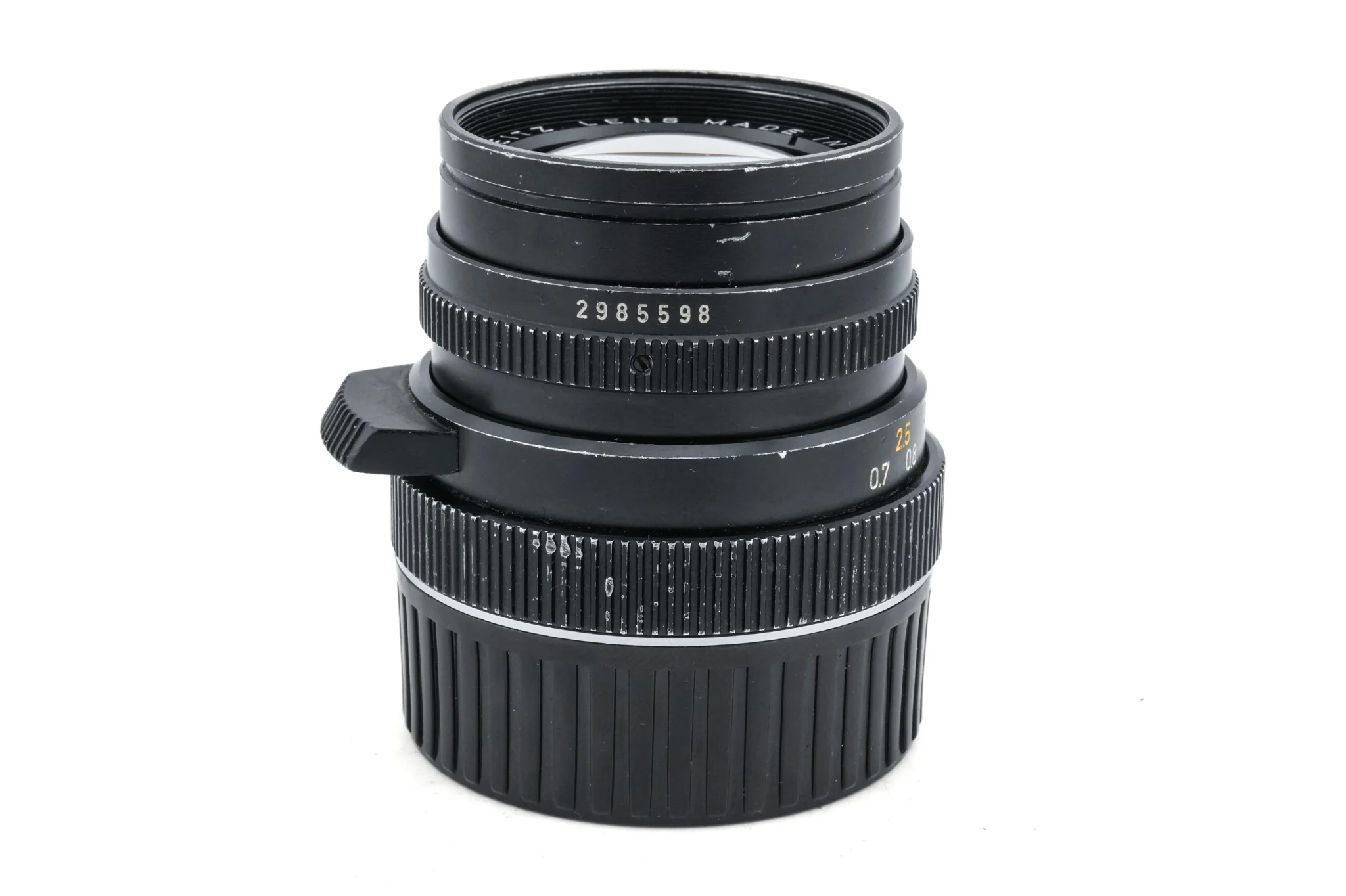 Leica 50mm f2 Summicron-M (Type IV) (Black, 11819) - Image 3