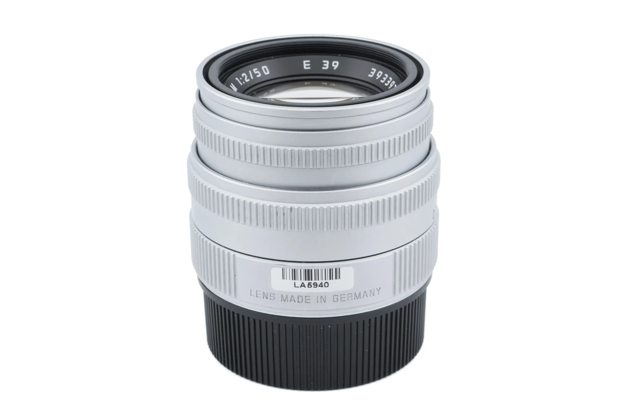 Leica 50mm f2 Summicron-M (Type V) (Silver, 11816) - Image 3