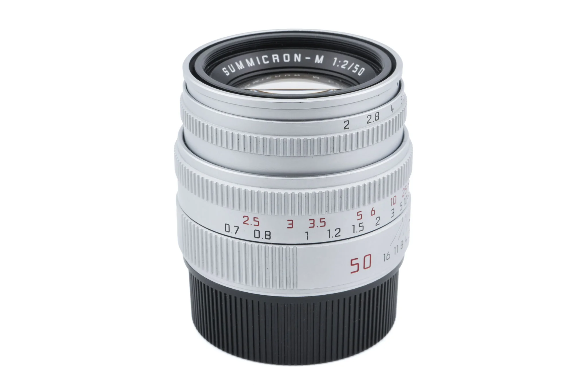 Leica 50mm f2 Summicron-M (Type V) (Silver, 11816) - Image 4