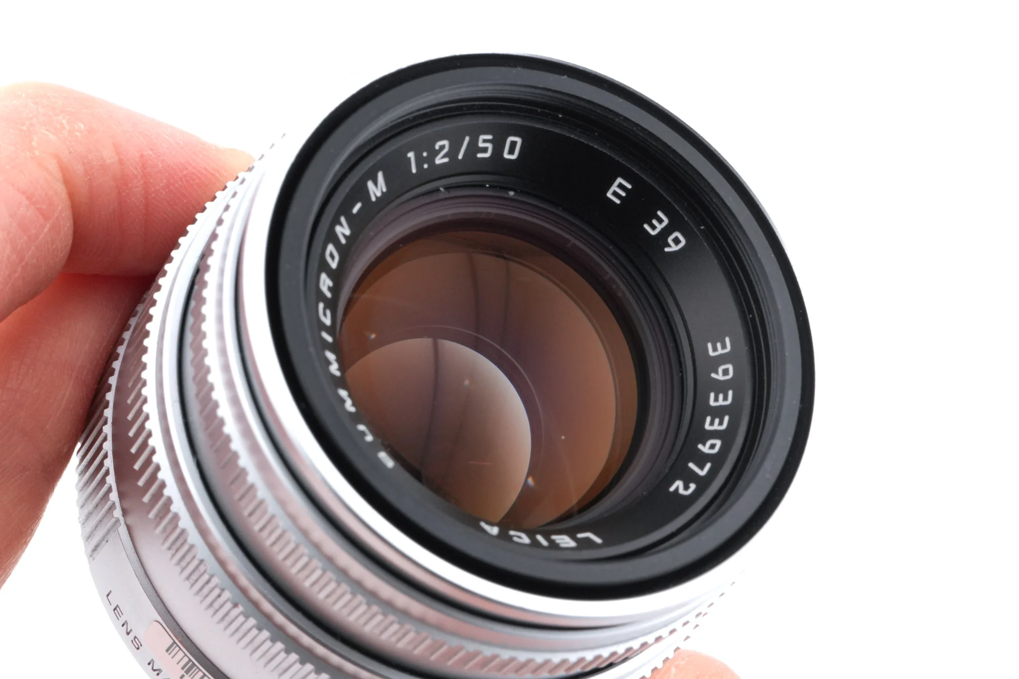 Leica 50mm f2 Summicron-M (Type V) (Silver, 11816) - Image 5