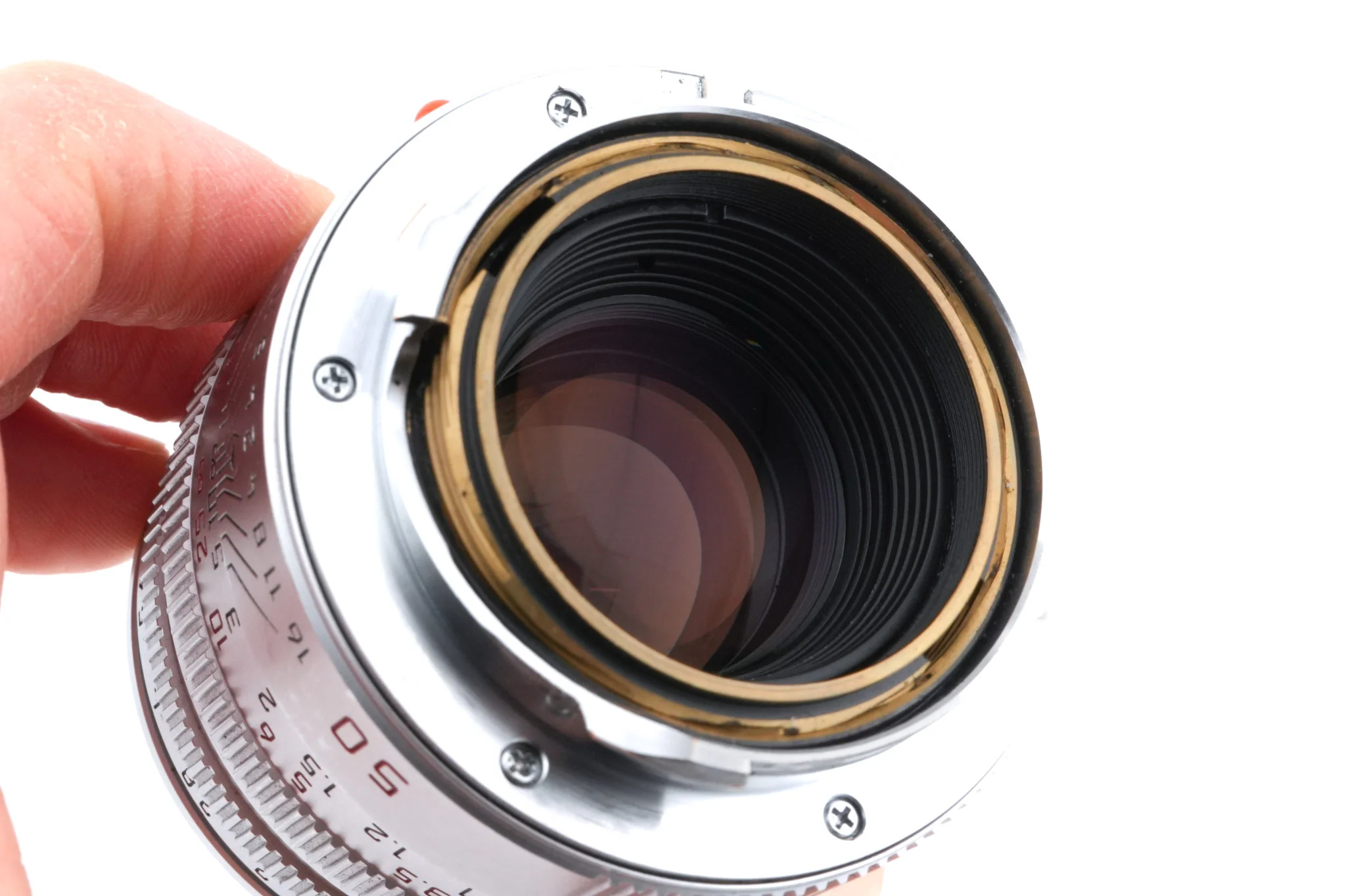 Leica 50mm f2 Summicron-M (Type V) (Silver, 11816) - Image 6