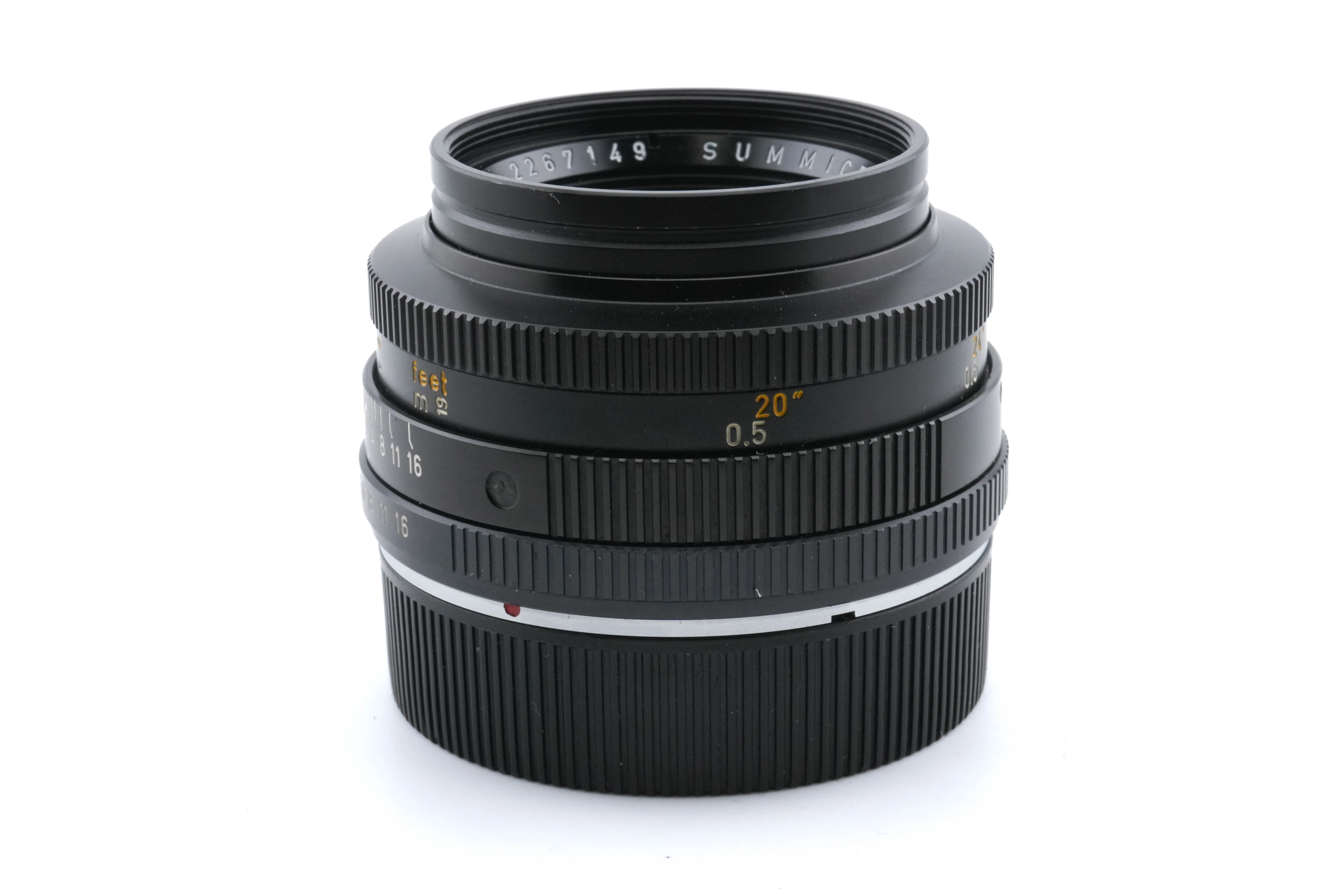 Leica 50mm f2 Summicron-R (Type I) (2-Cam) (11228) - Image 4