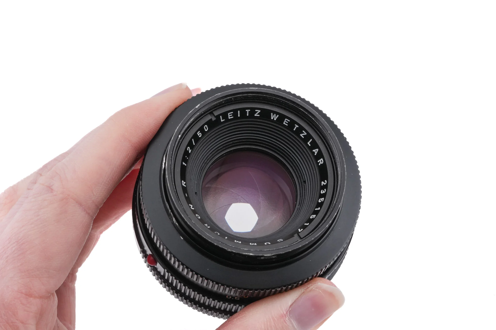 Leica 50mm f2 Summicron-R (Type I) (2-Cam) (11228) - Image 5