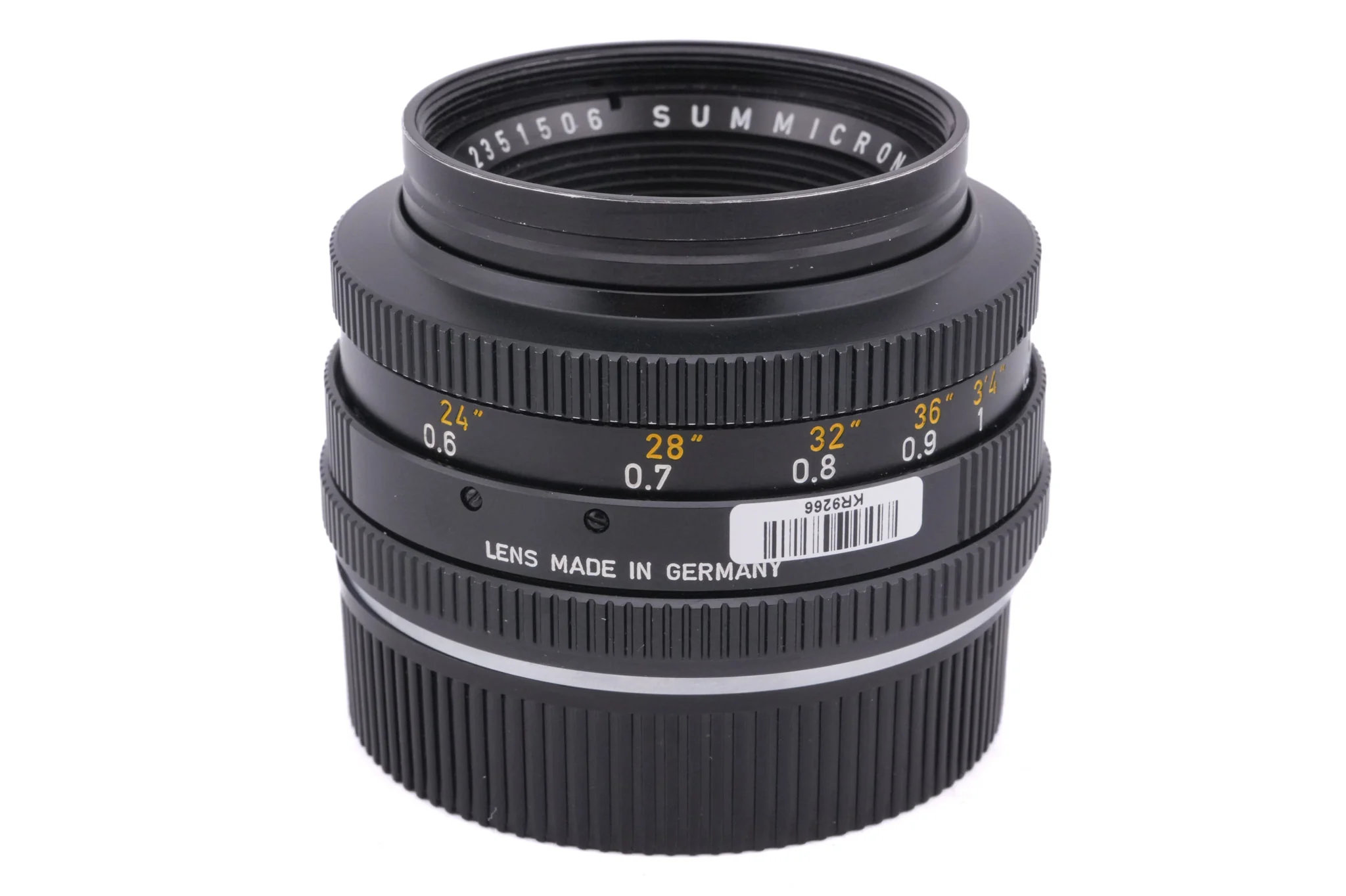 Leica 50mm f2 Summicron-R (Type I) (2-Cam) (11228) + Lens Hood (35mm f2.8 R / 50mm f2 R) (12564) - Image 2