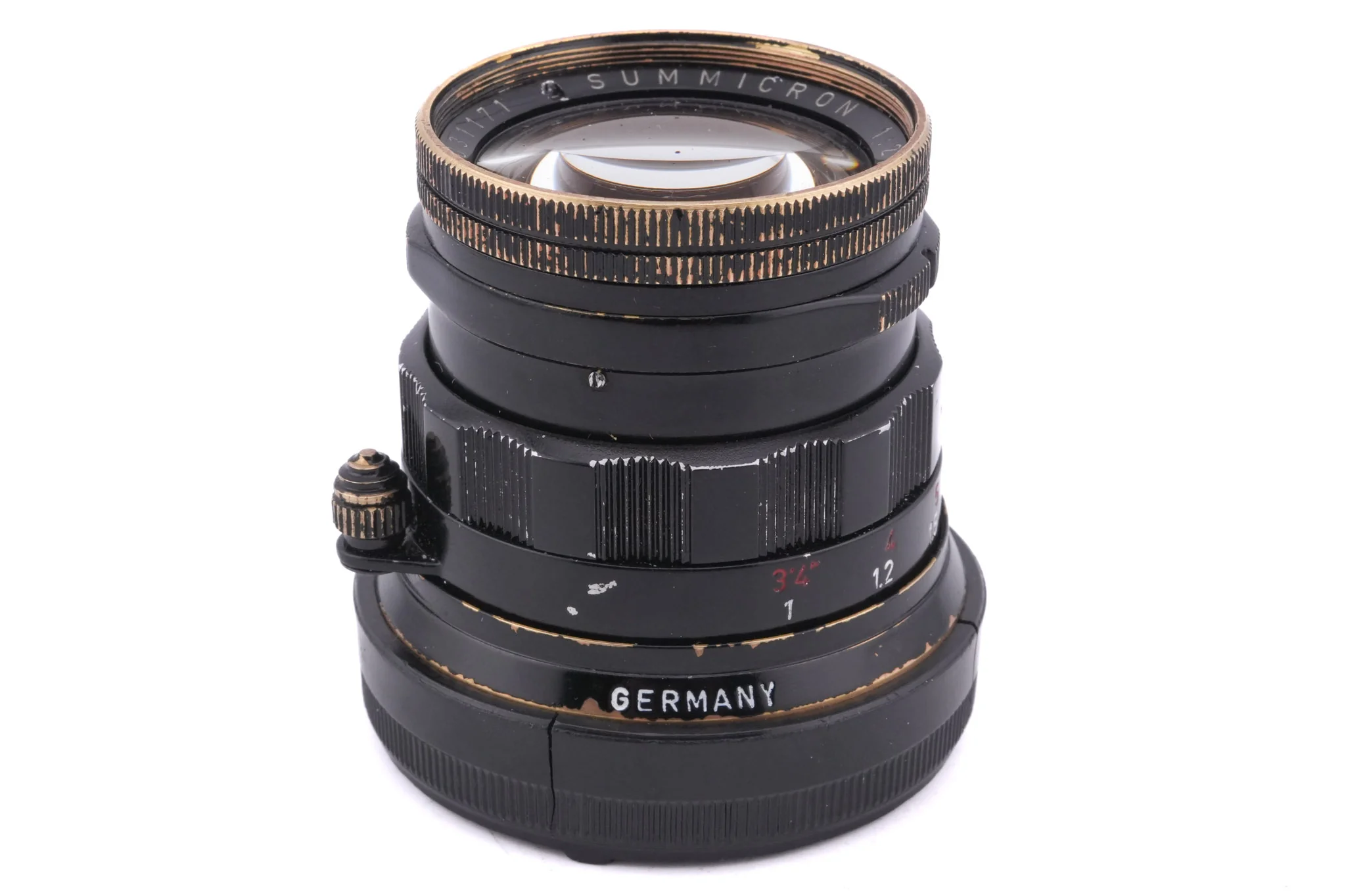 Leica 50mm f2 Summicron (Type II) (Black Paint, 11117) - Image 3