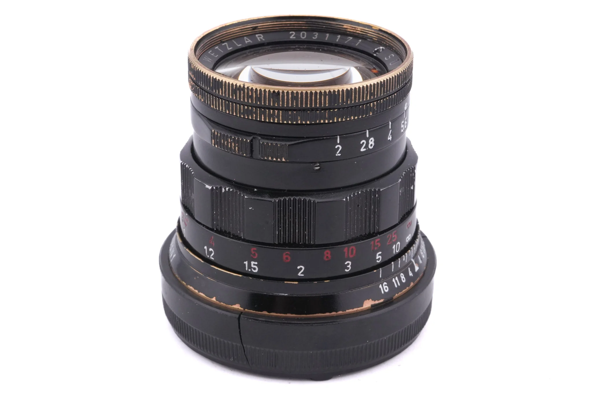 Leica 50mm f2 Summicron (Type II) (Black Paint, 11117) - Image 4
