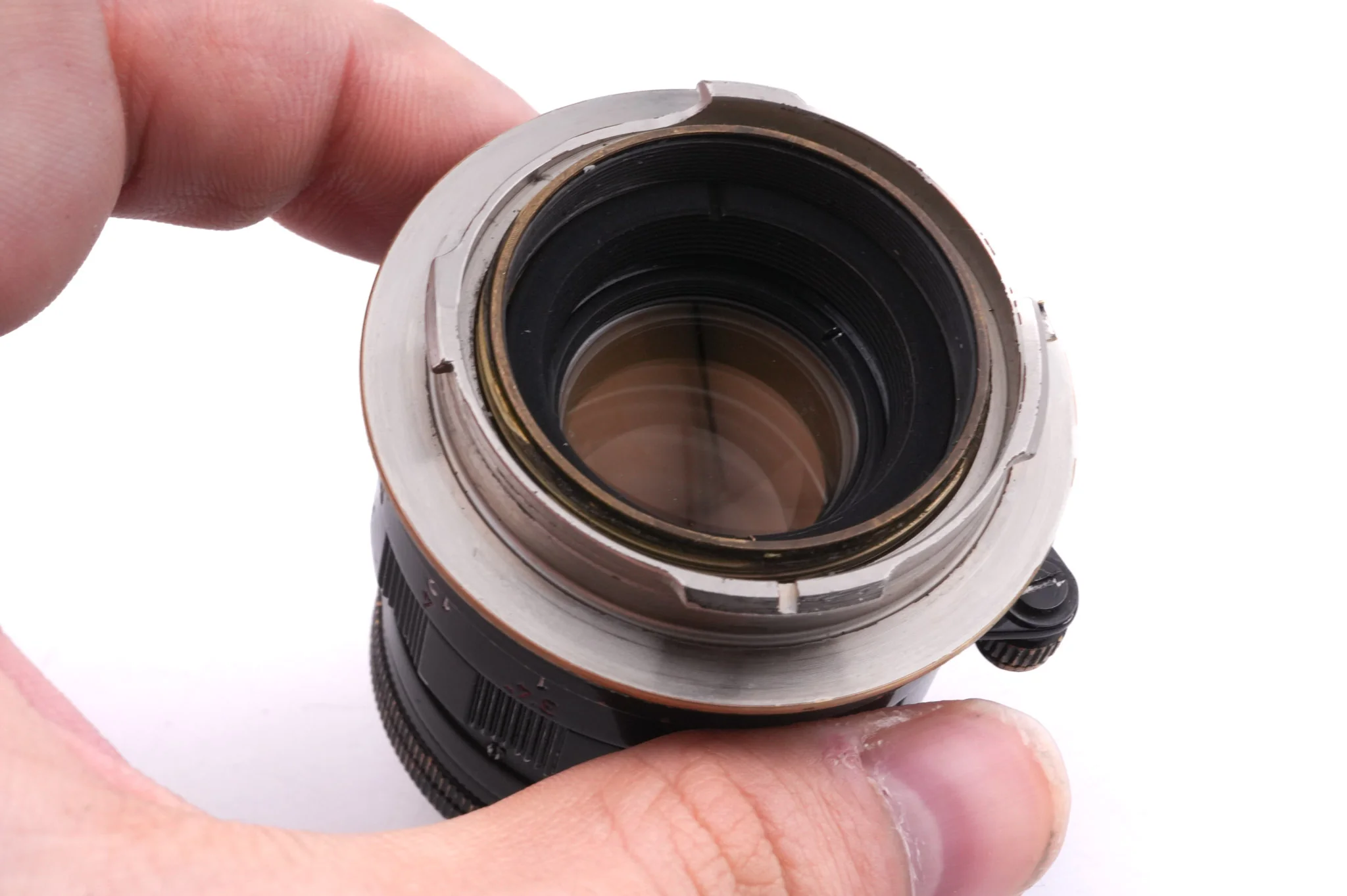 Leica 50mm f2 Summicron (Type II) (Black Paint, 11117) - Image 8