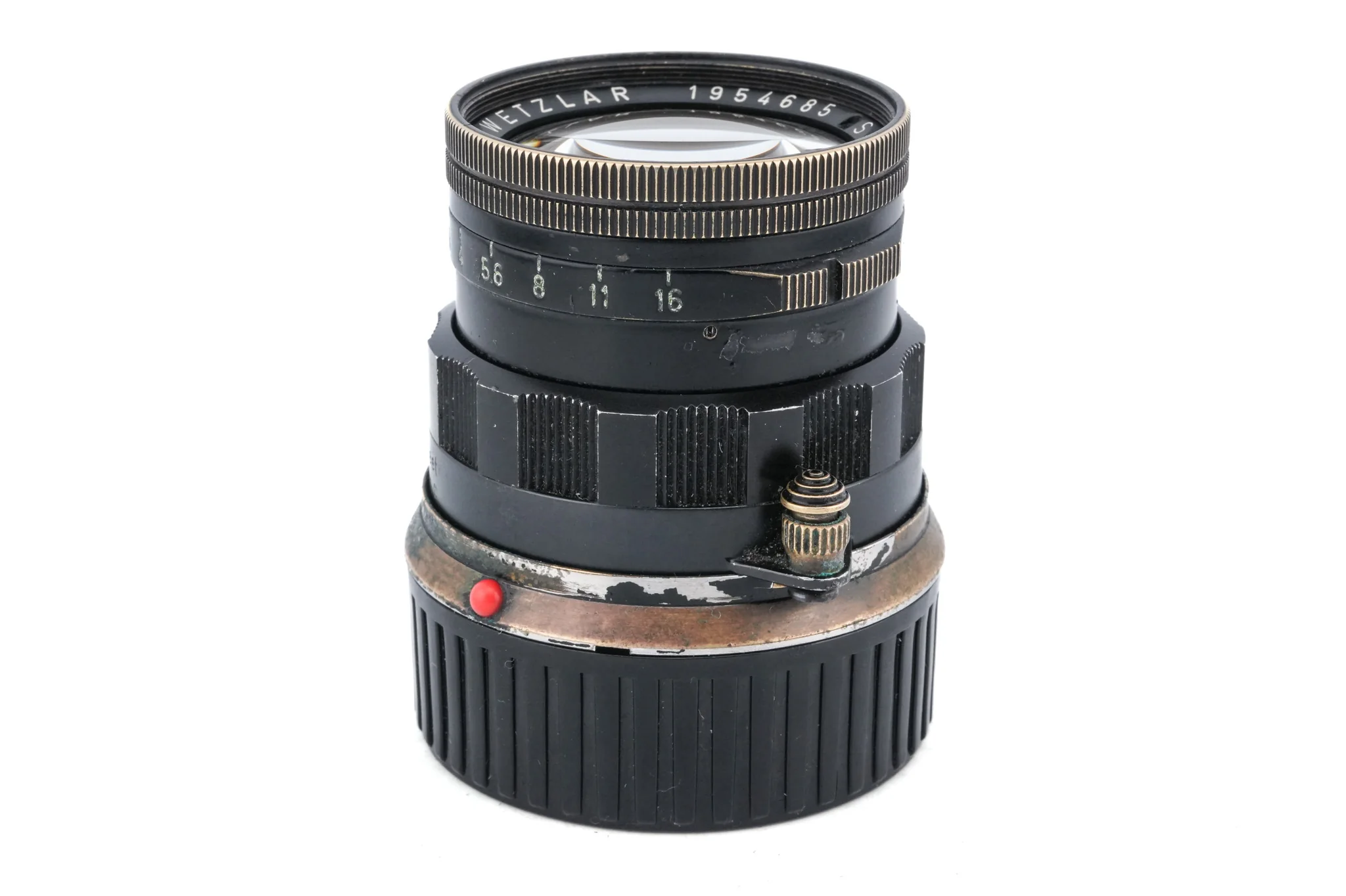 Leica 50mm f2 Summicron (Type II) (Black Paint, 11117) + 39mm Green Filter X 1 C. E39 - Image 2