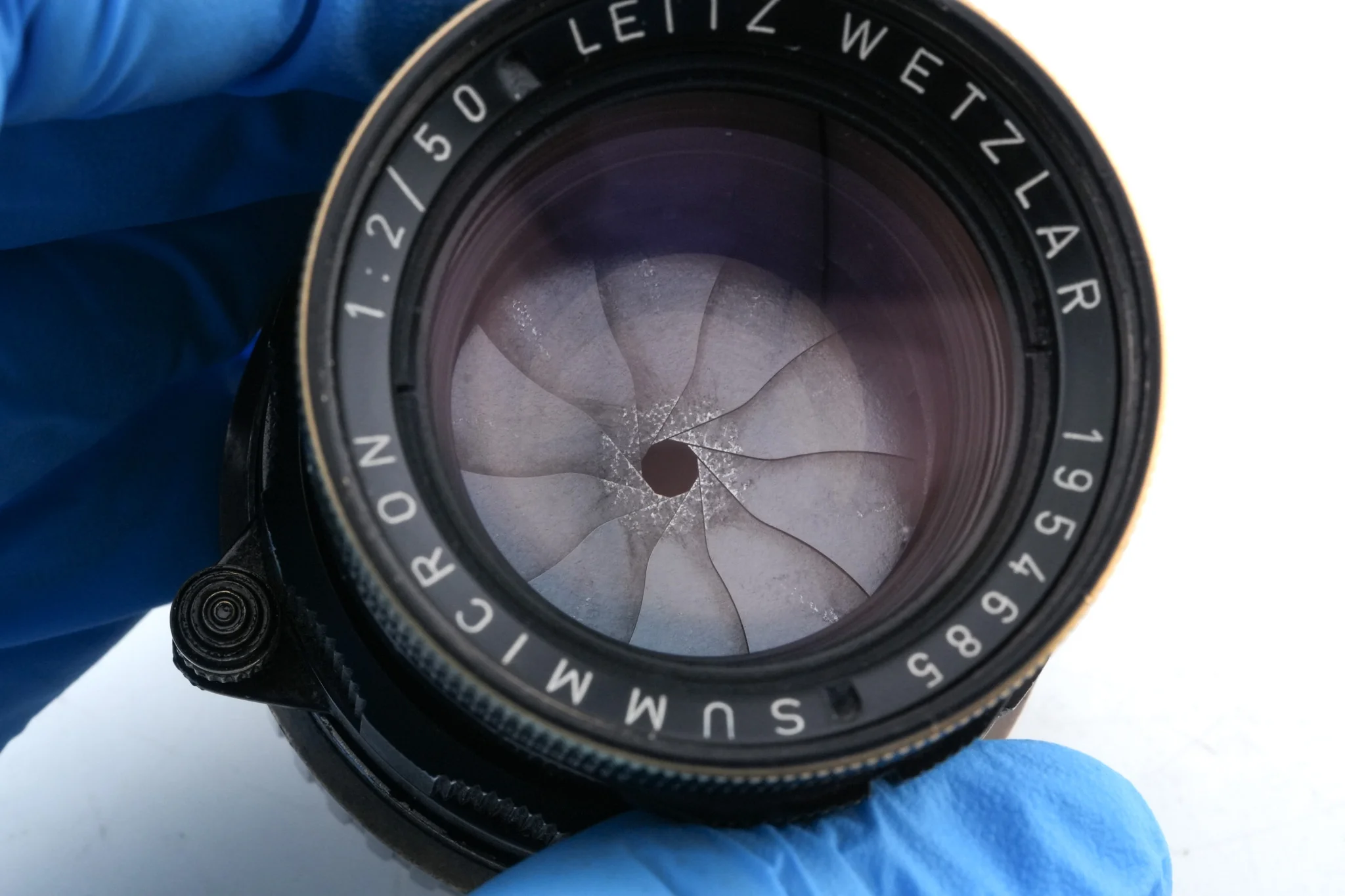 Leica 50mm f2 Summicron (Type II) (Black Paint, 11117) + 39mm Green Filter X 1 C. E39 - Image 6