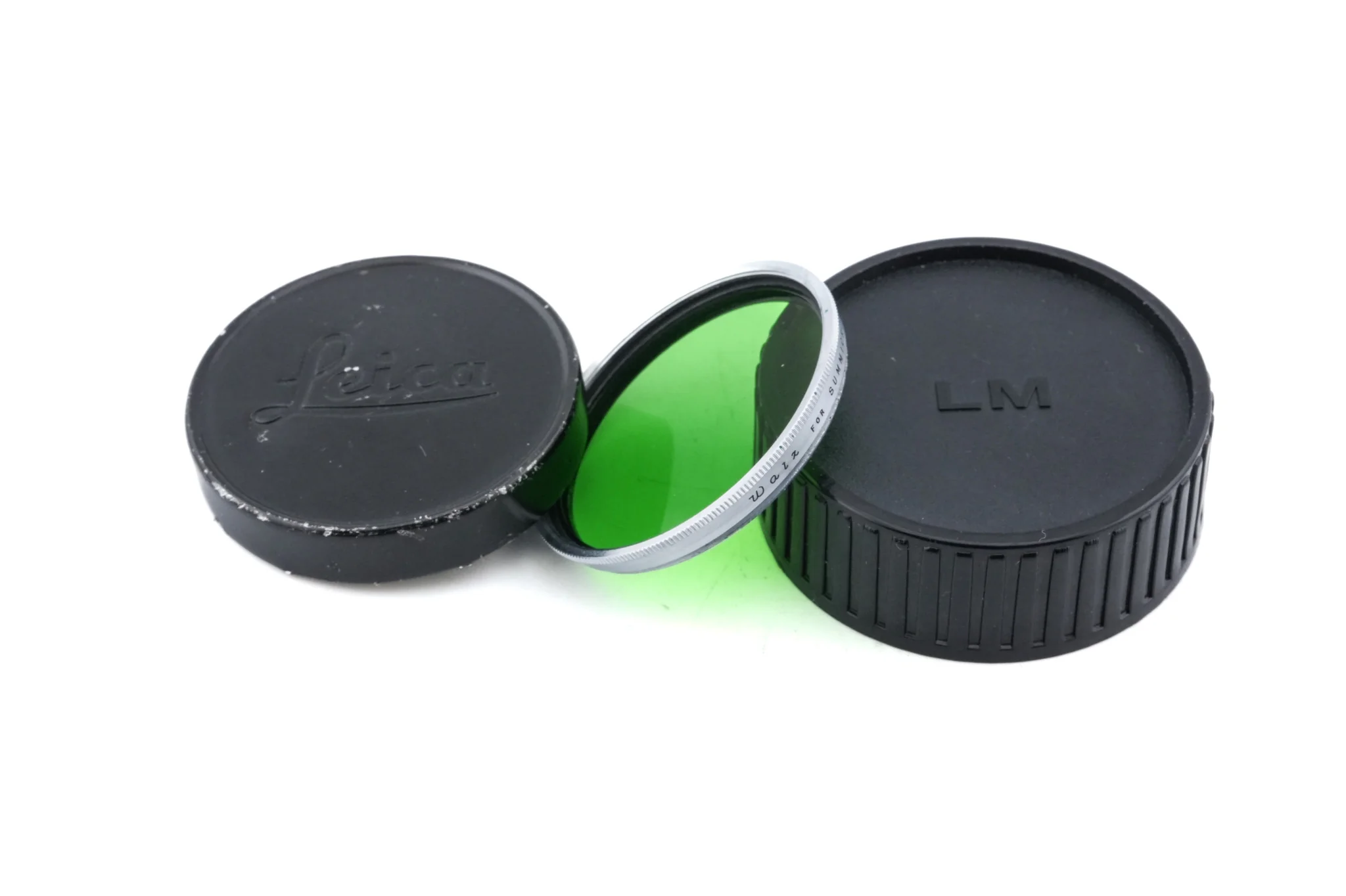 Leica 50mm f2 Summicron (Type II) (Black Paint, 11117) + 39mm Green Filter X 1 C. E39 - Image 9