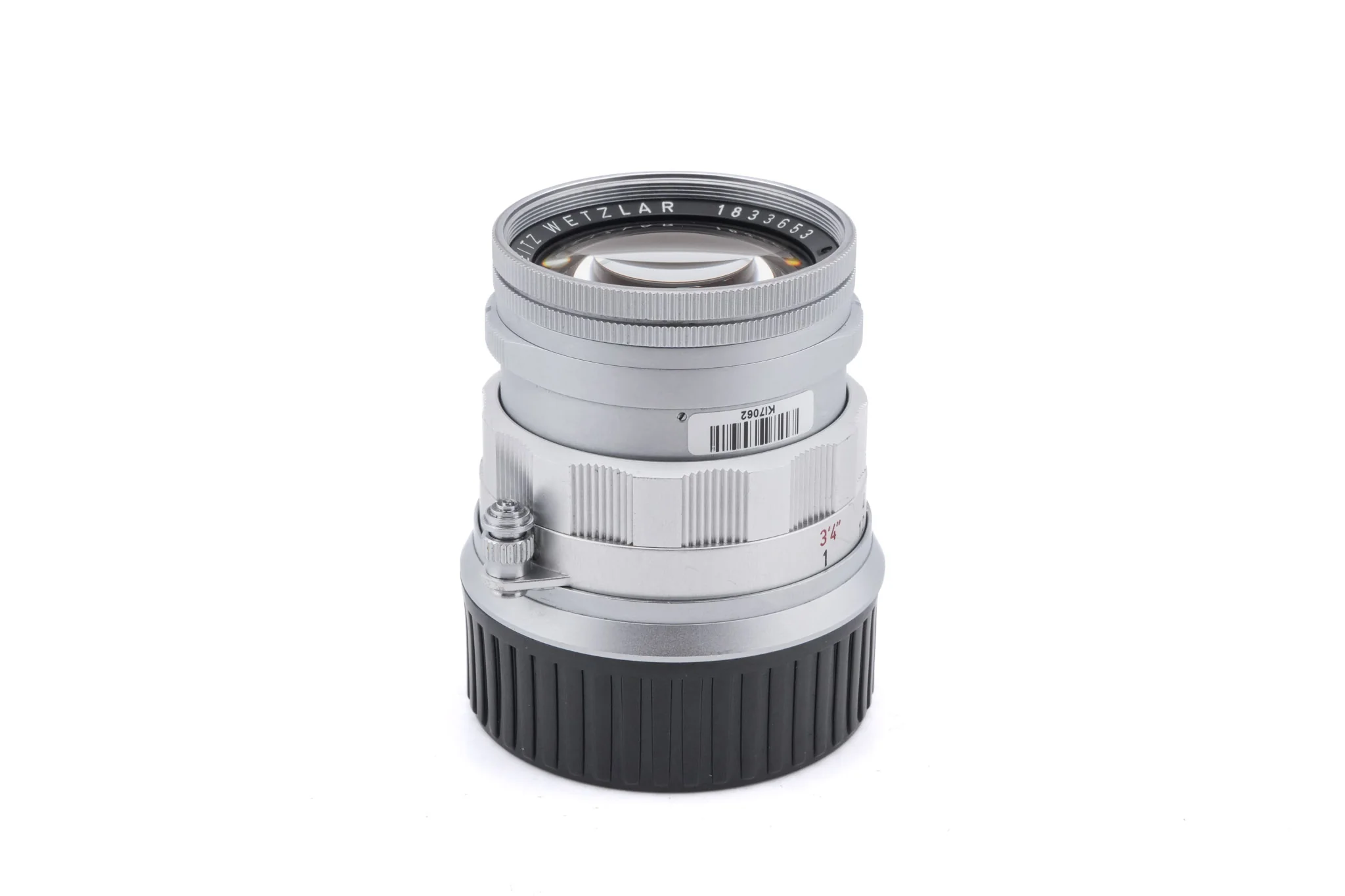 Leica 50mm f2 Summicron (Type II) (Silver, SOOIC-MS / SOSIC / 11118 / 11618 / 11818) - Image 3