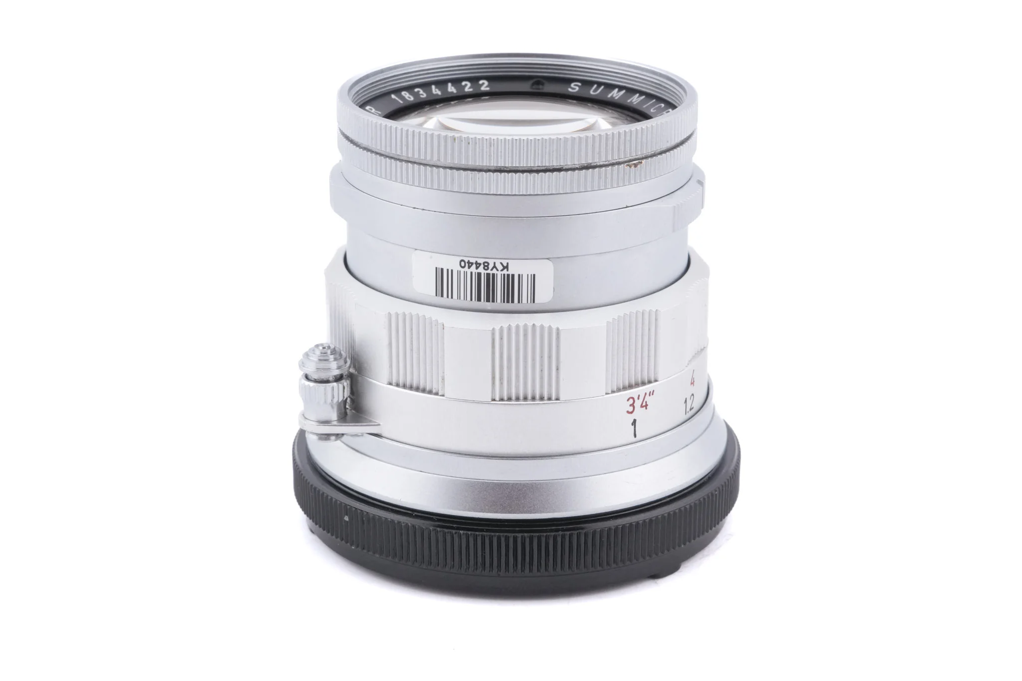 Leica 50mm f2 Summicron (Type II) (Silver, SOOIC-MS / SOSIC / 11118 / 11618 / 11818) - Image 2