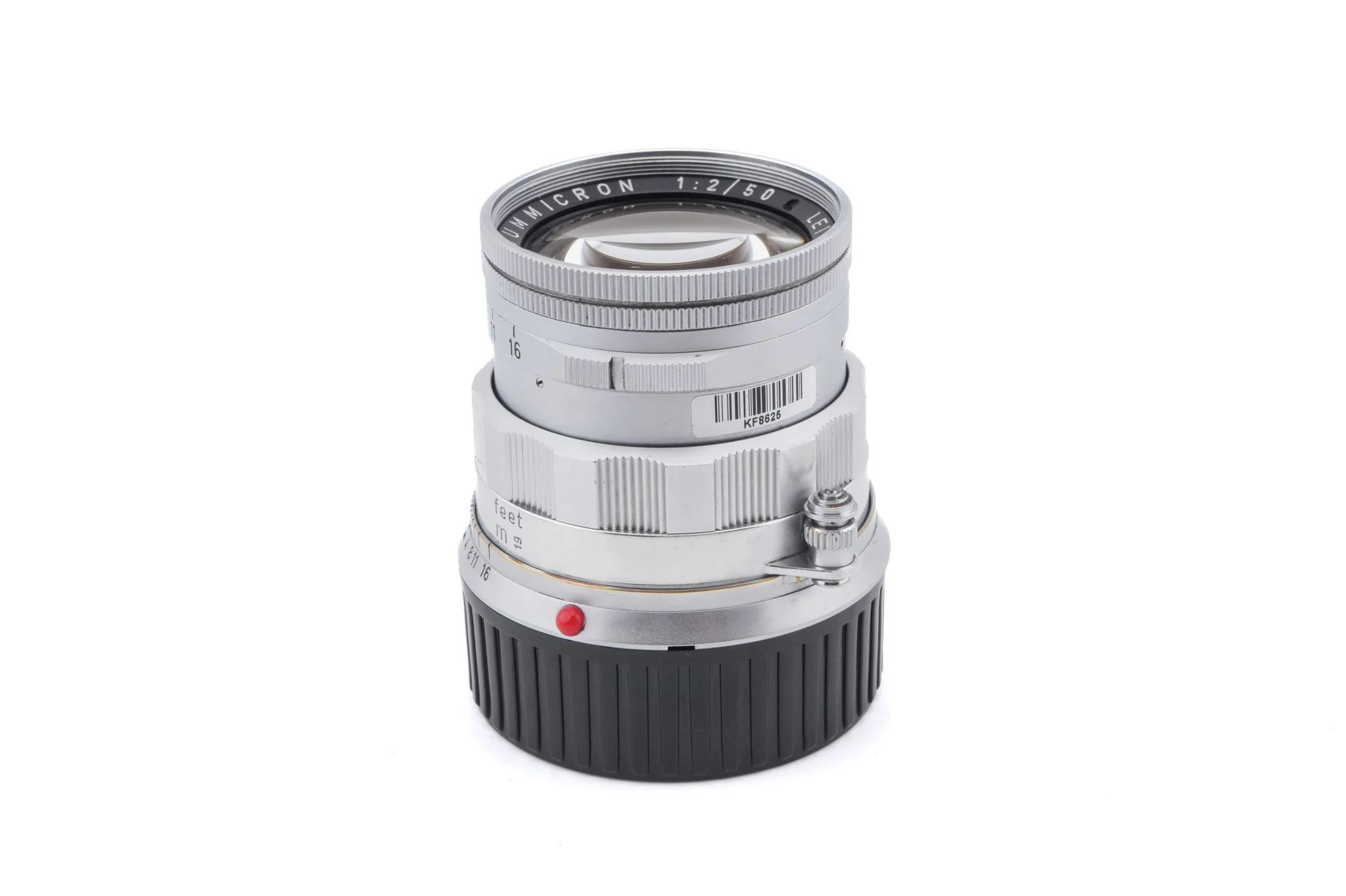 Leica 50mm f2 Summicron (Type II) (Silver, SOOIC-MS / SOSIC / 11118 / 11618 / 11818) - Image 4